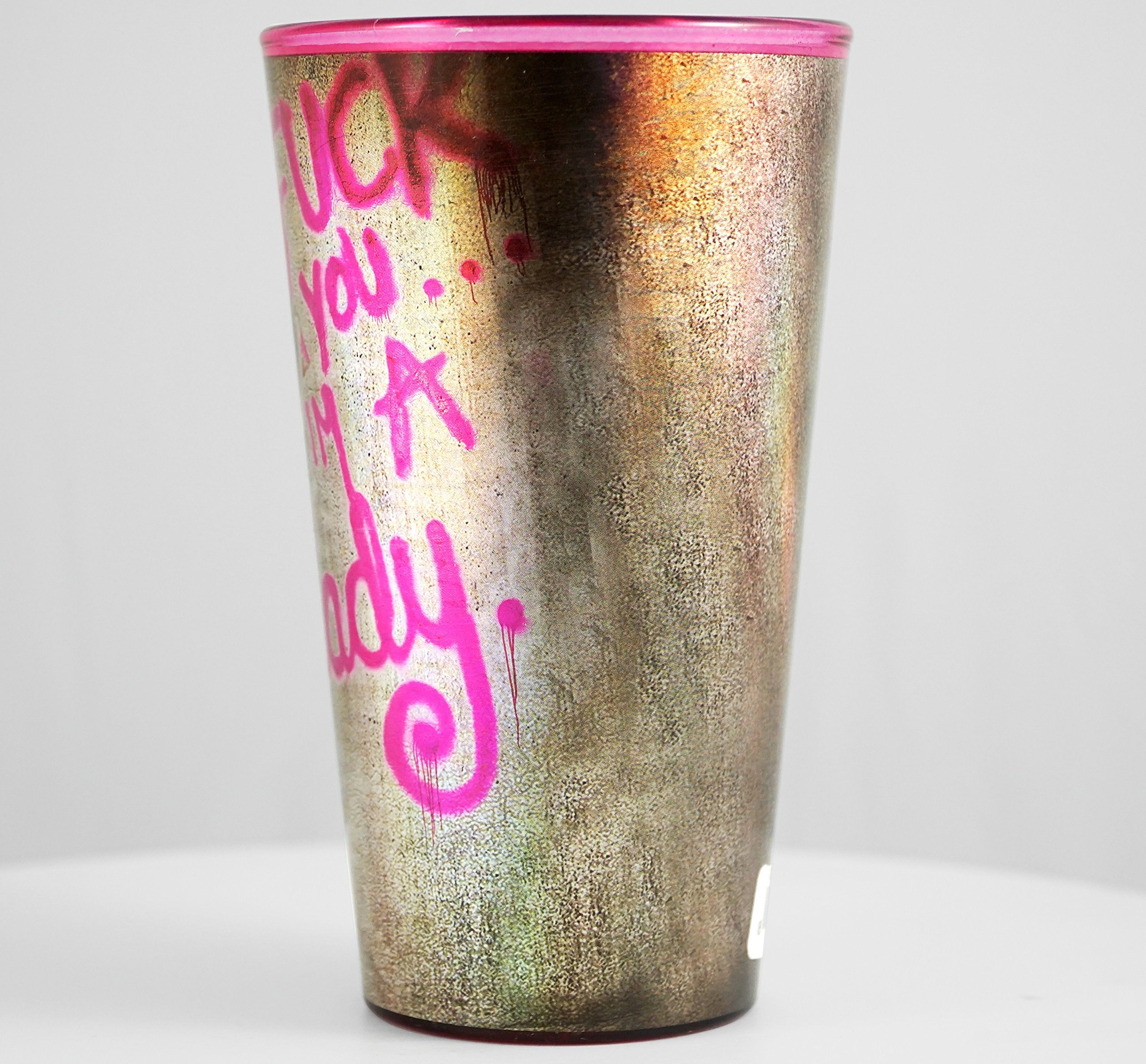 Just Funky Sbon Pint Glass
