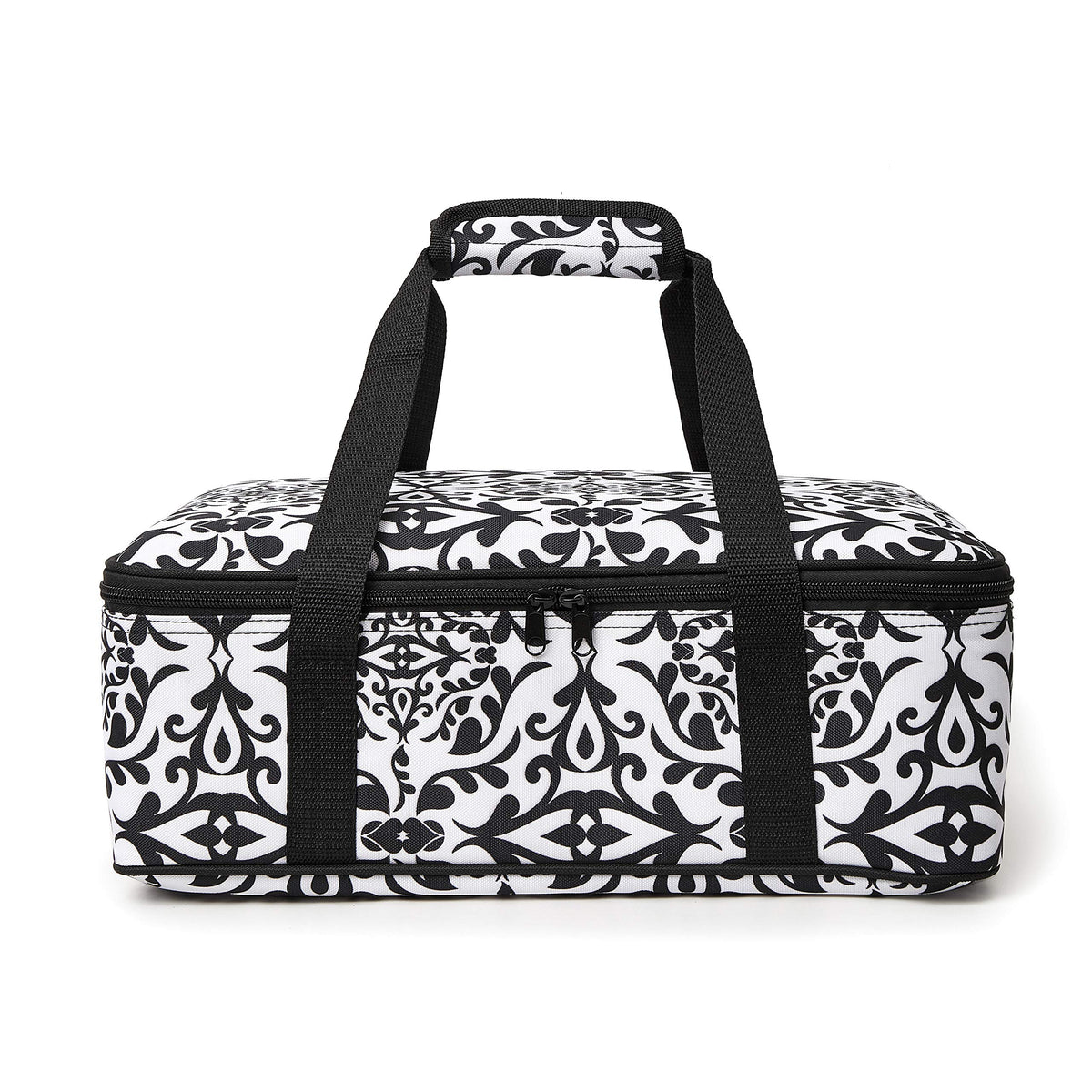 Fatolxx Insulated Casserole Dish Carrier Bag - Food Carriers For Hot Or Cold Travel Potluck Parties,Picnic,Cookouts,Beach(Black
