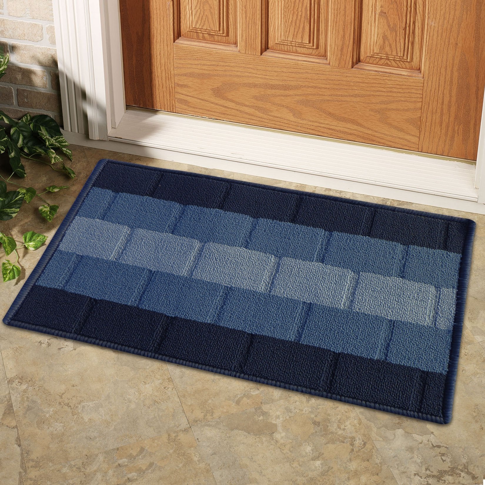 Status Contract Anti Slip Front Door Mat|(38X58Cm) Living Room Rug For Entrance Doors|Polypropylene Floor Mat For Home|Essential
