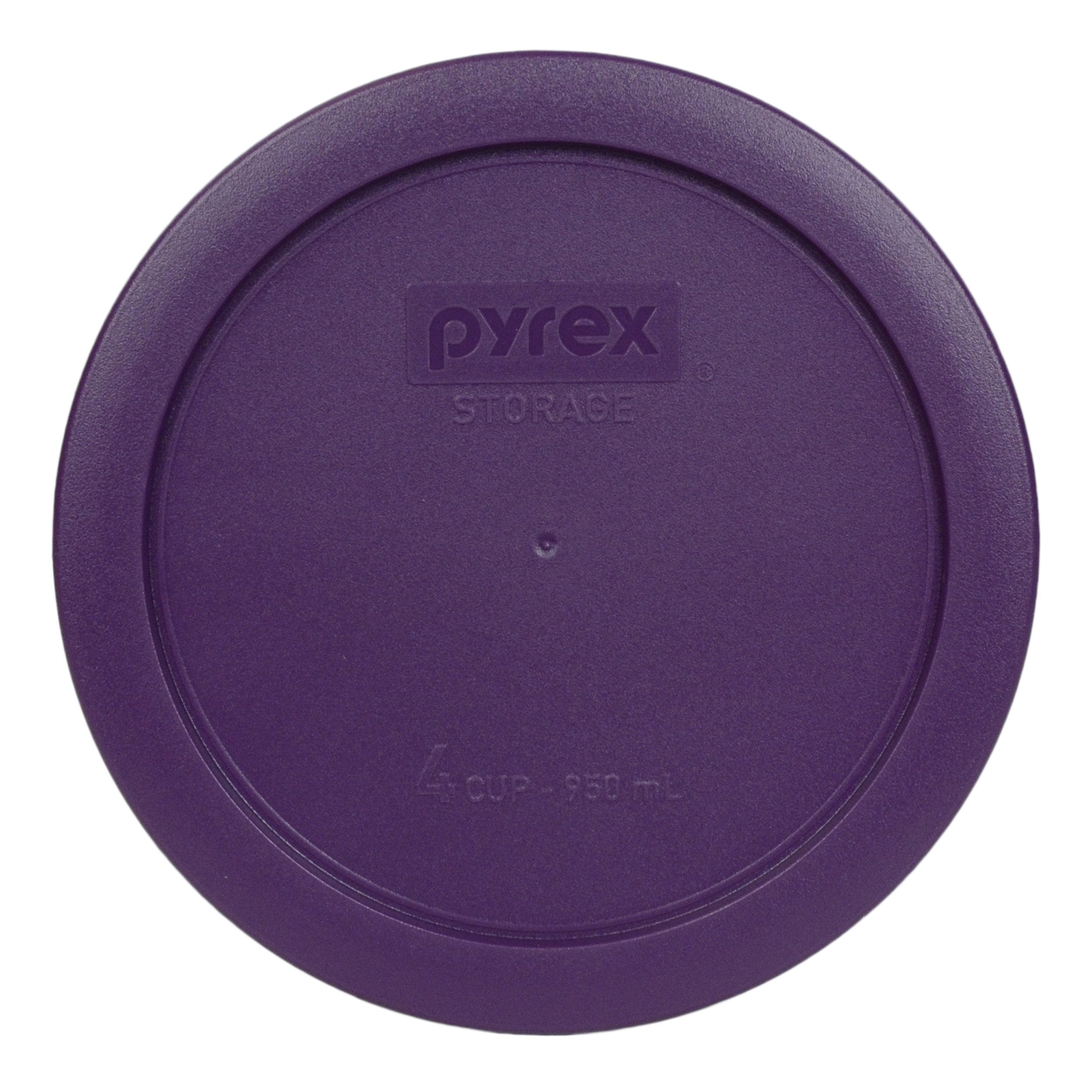 Pyrex 9 Item Bundle: (2) 7402-Pc Fuschia Pink Lids, (2) 7201-Pc Purple Lids, (3) 7200-Pc Lawn Green Lids, (2) 7202-Pc Red Lids M