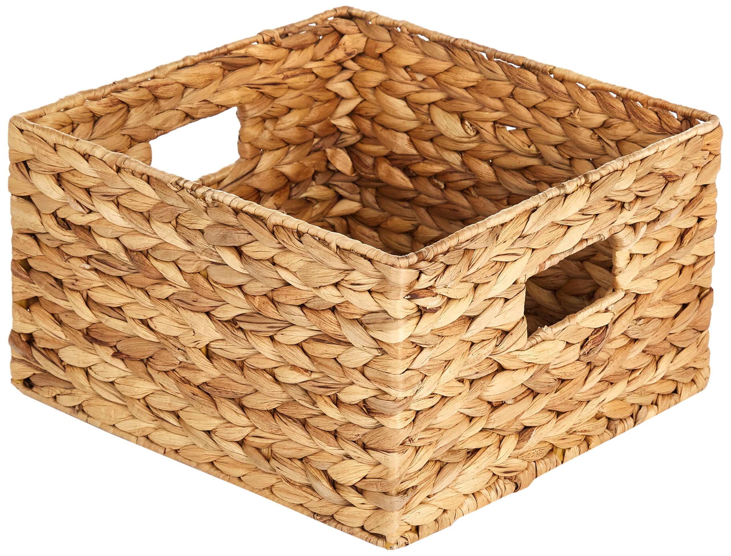 Honey-Can-Do Sto-02882 Nesting Banana Leaf Baskets, Multisize, 3-Pack,Natural