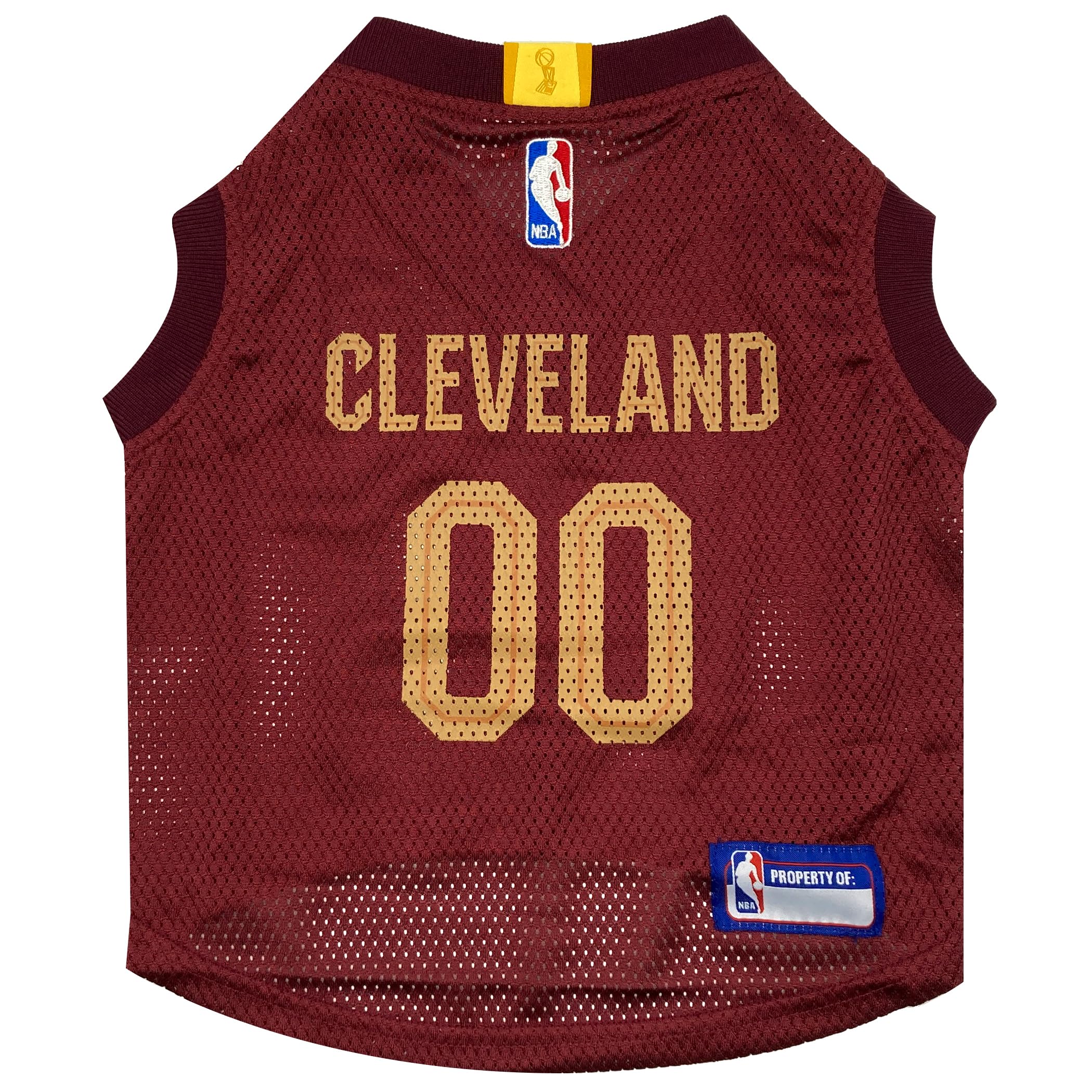 Nba Cleveland Cavaliers Dog Jersey, Medium - Tank Top Basketball Pet Jersey