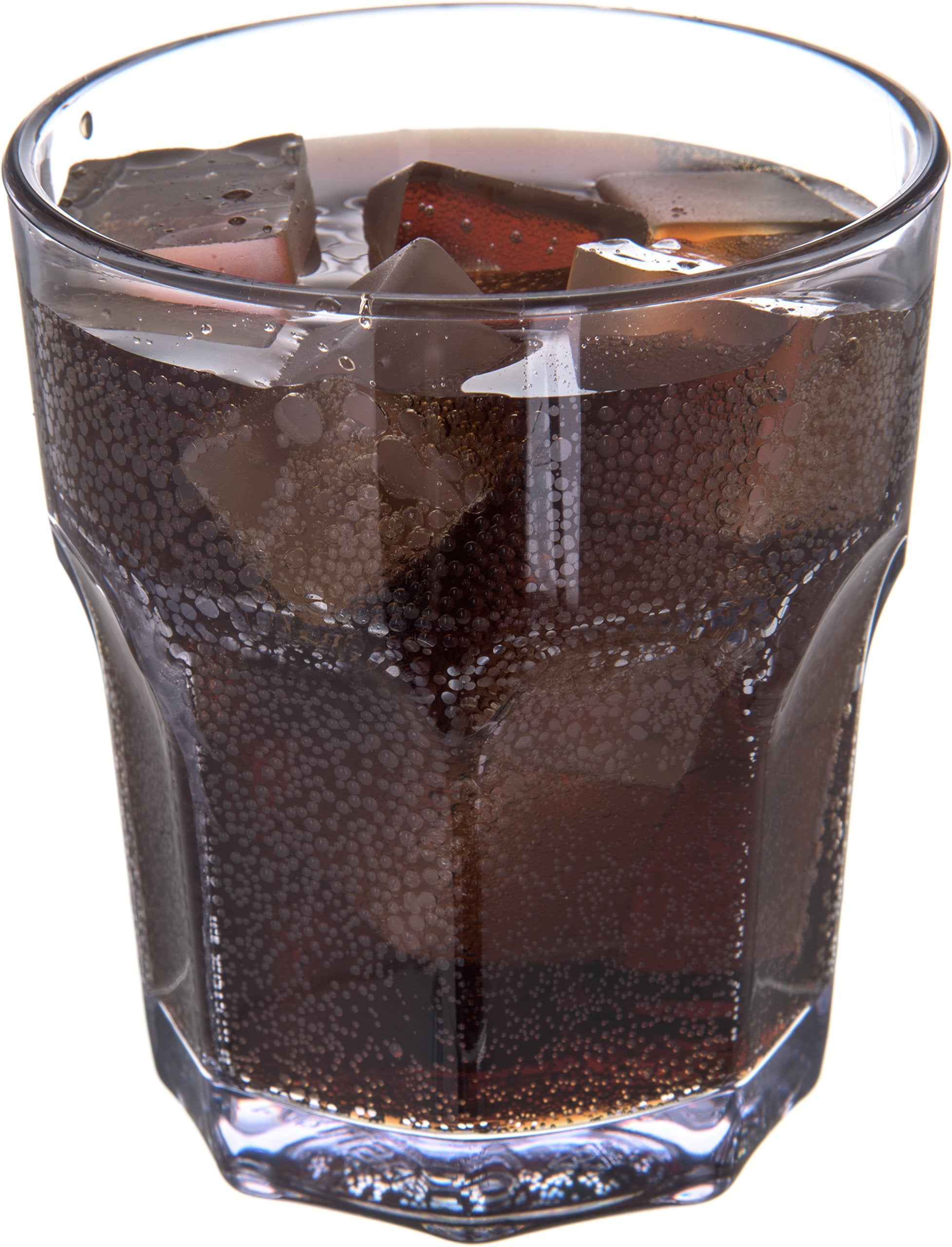 Carlisle FoodService Products Louis Clear Tumbler Short Glass for Restaurants  Catering  Kitchens  Plastic  12.3 Ounces  Clear  (Pack of 24)