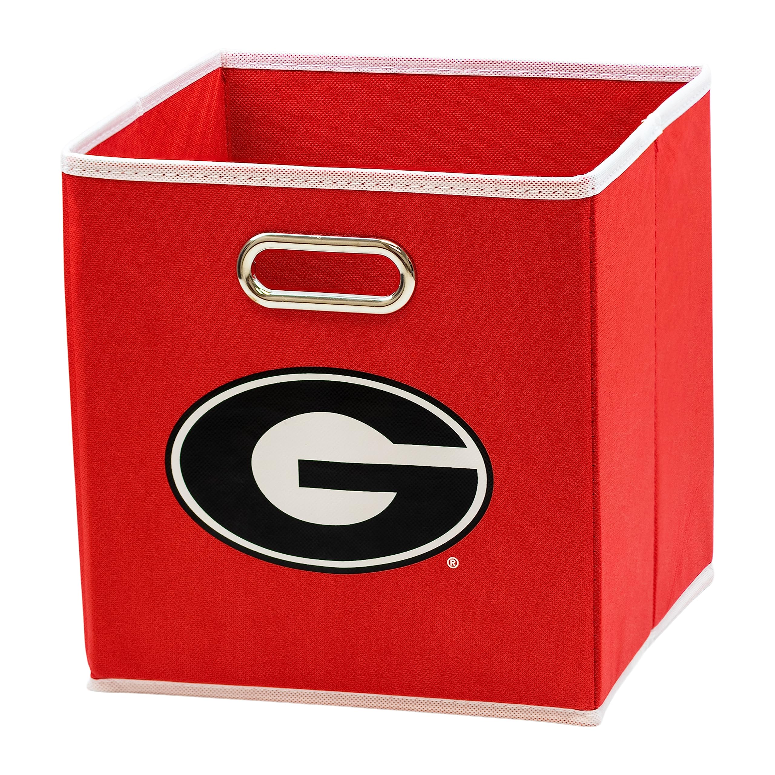 Franklin Sports Unisex Franklin Sports Ncaa Georgia Bulldogs Storage Bin, Team Specific, One Size Us