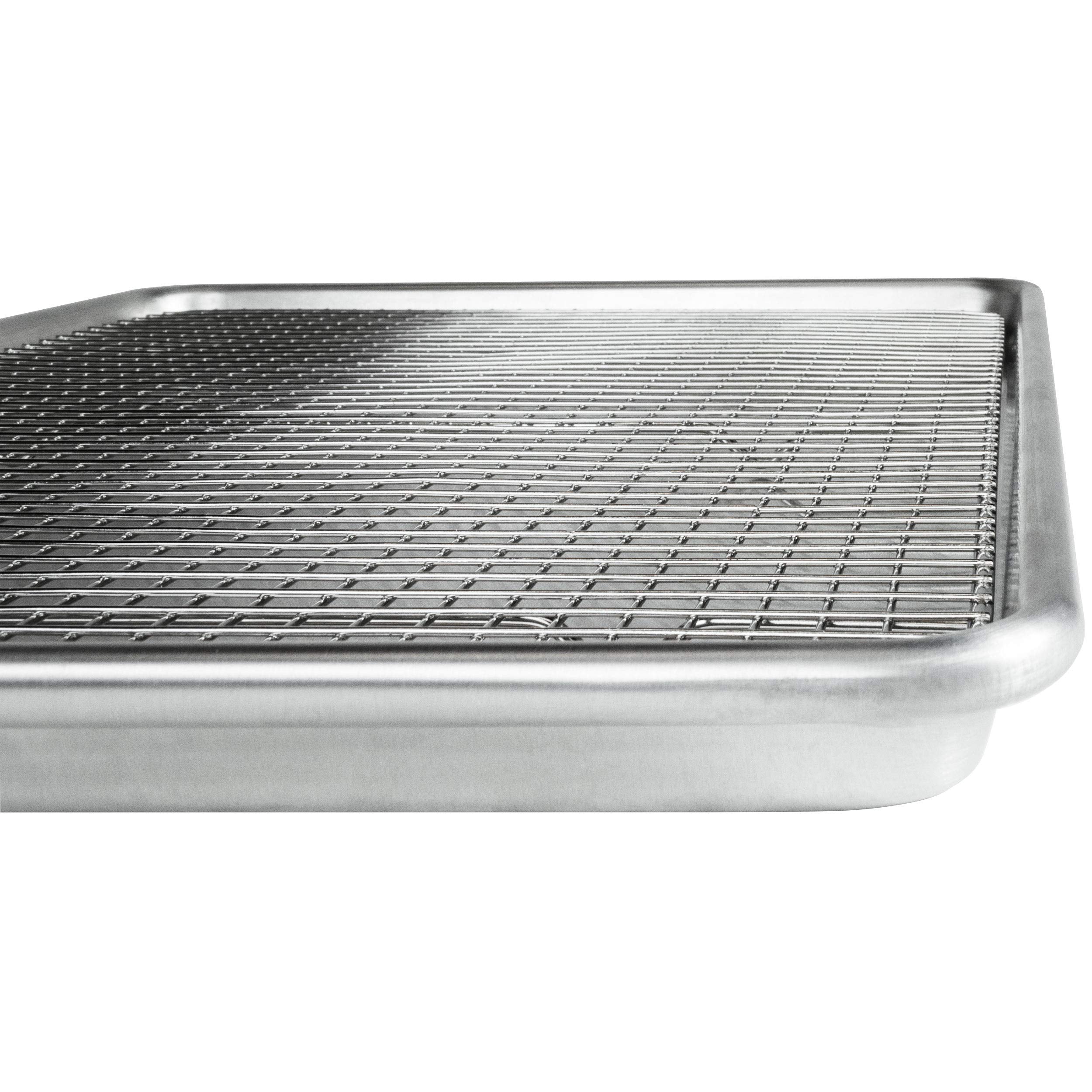 Fat Daddio'S Cr-Half Stainless Steel Cooling & Baking Rack, 12 X 17 Inch