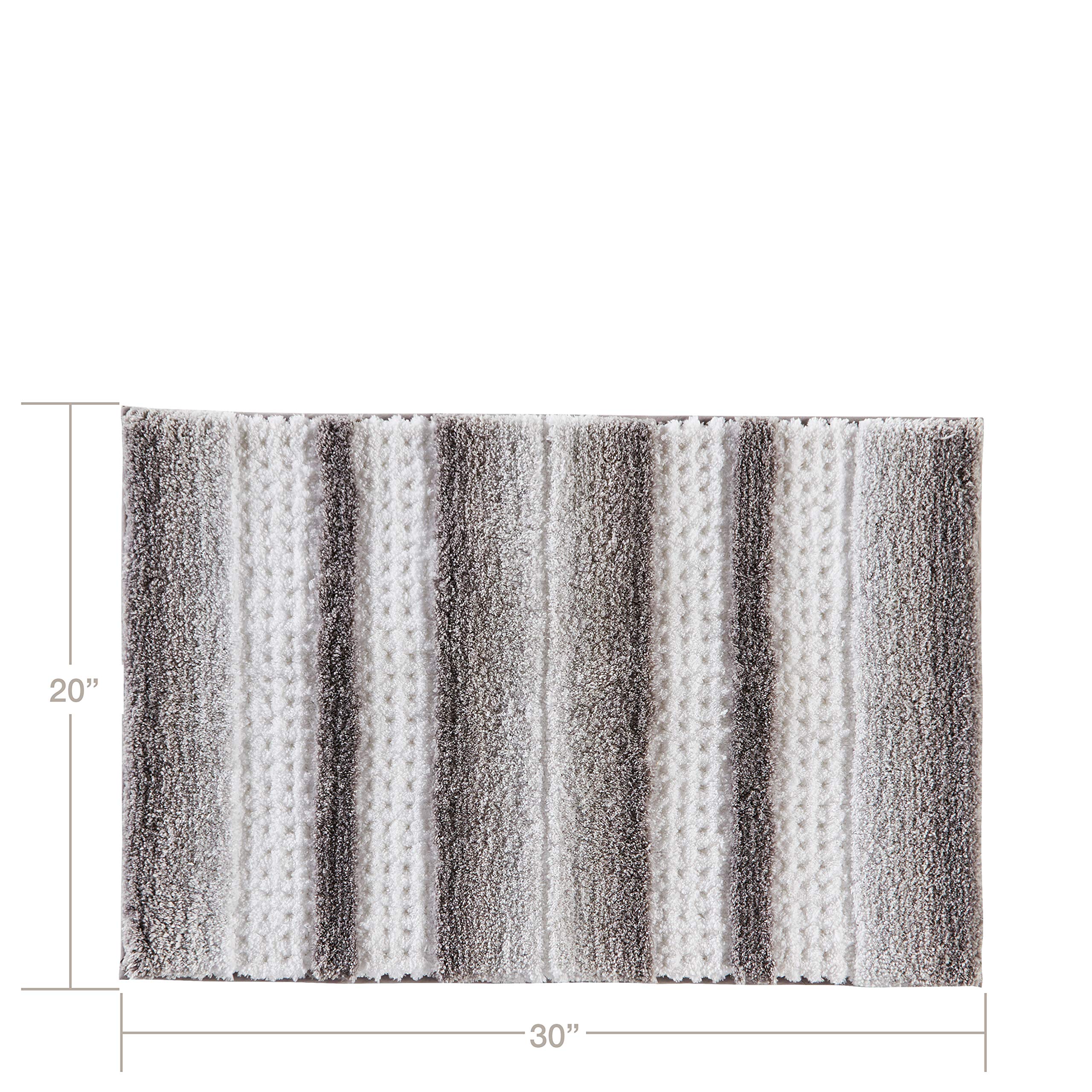 Skl Home By Saturday Knight Ltd. Stripe Fade Rug, Silver
