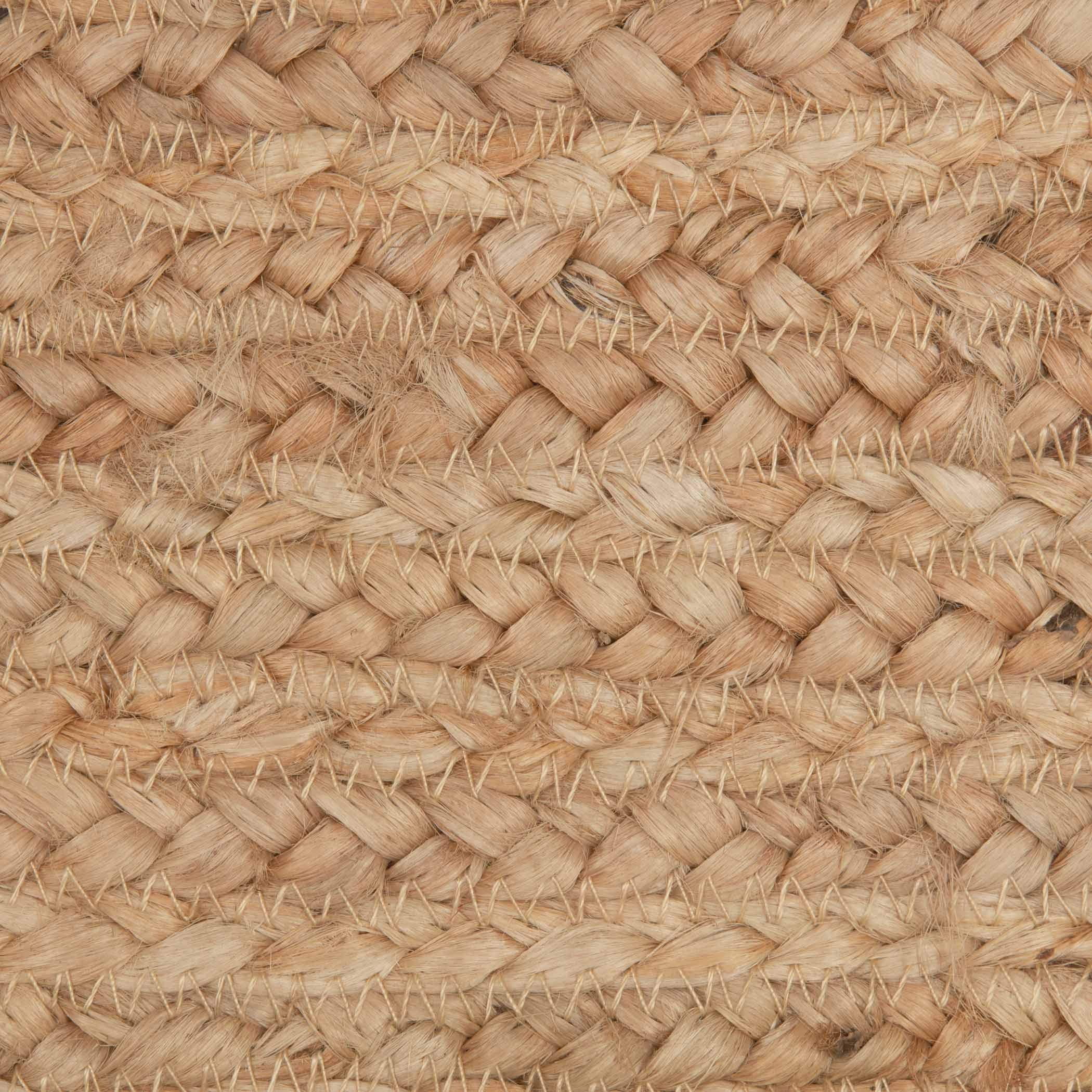 Vhc Brands Farmhouse Coastal Braided Woven Natural Jute Table Runner For Kitchen Tabletop Dining Room Table Hot Pad Mat, Gift Id