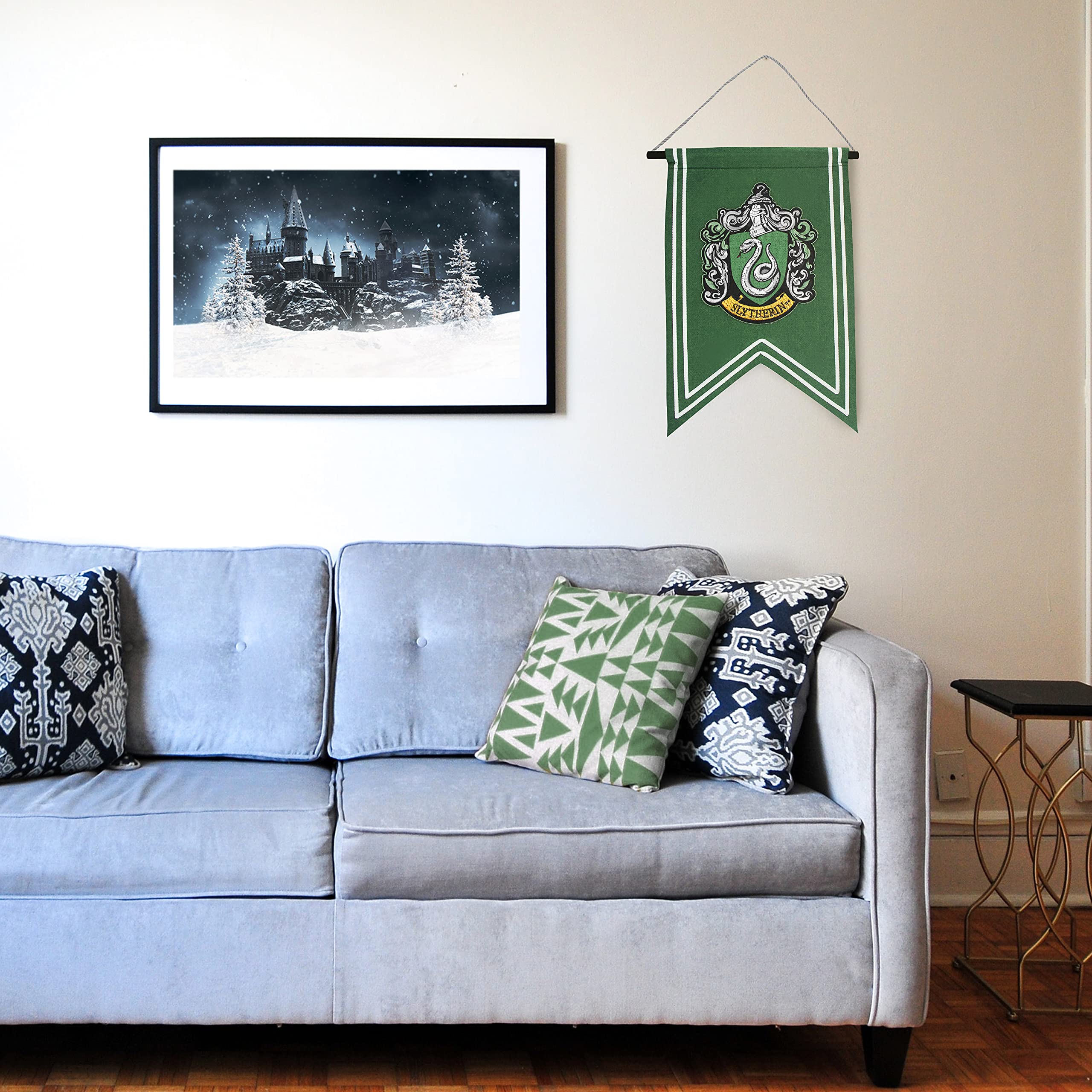 Cinereplicas Harry Potter - Wall Banner Slytherin - Official License