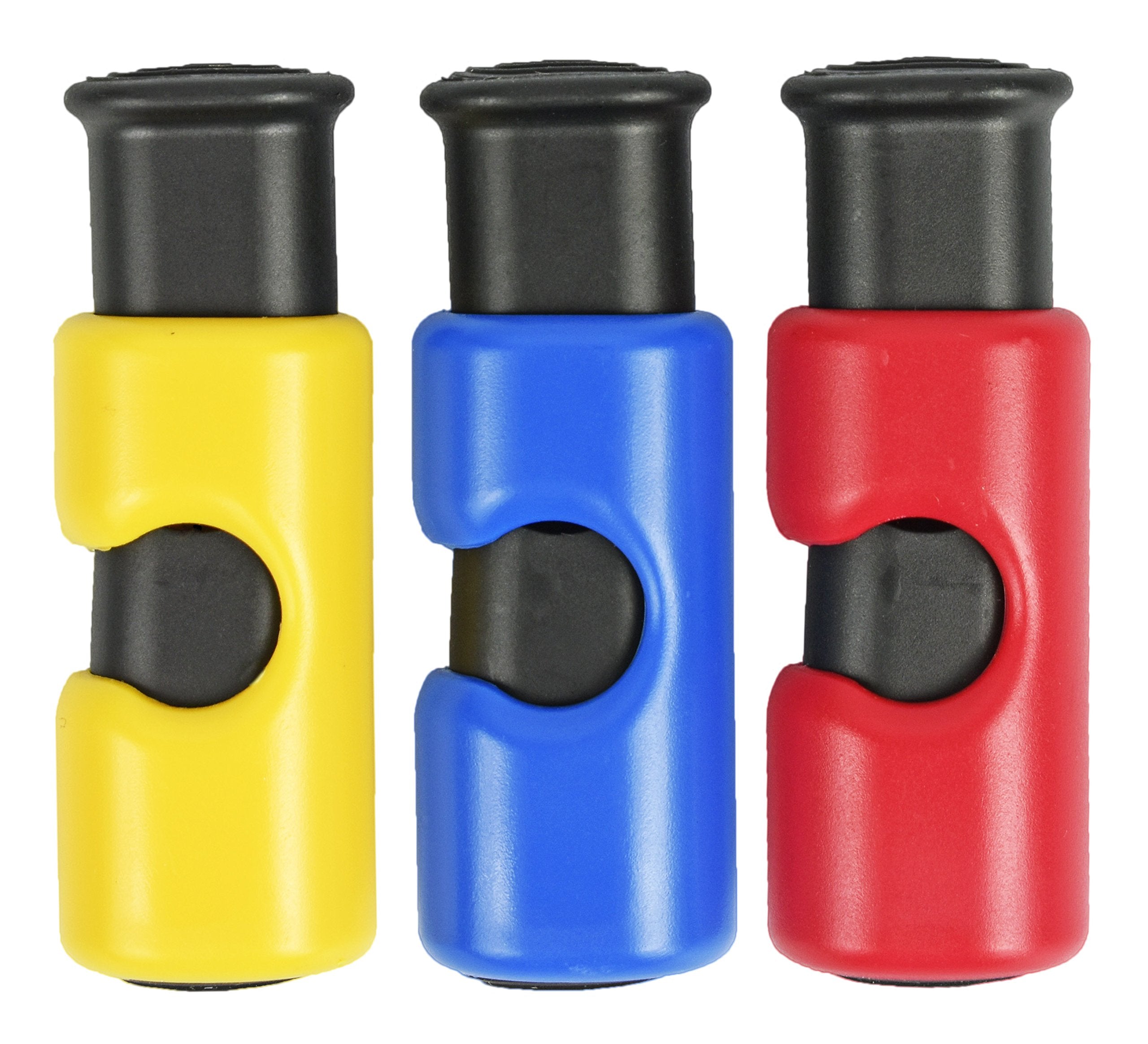 Set Of 9 Bread Bag Clips - Cinch Non-Slip Grip Easy Squeeze & Lock - Features 3 Colors For Labeled Organizing!