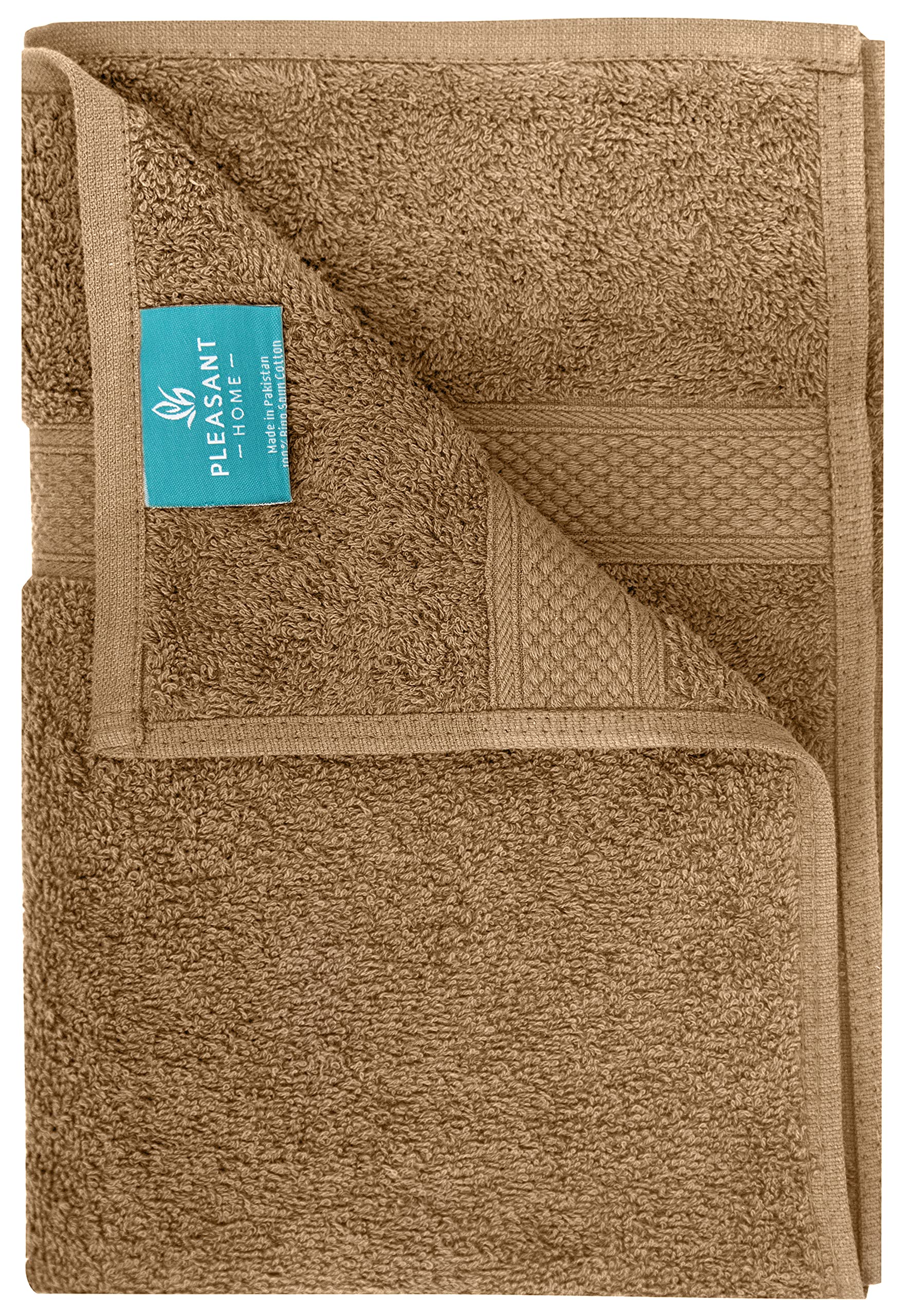 Pleasant Home Bath Towels Set Of 6 (24    X 50   ) 100% Cotton, 515 Gsm | Lightweight, Soft & Absorbent Luxury Towels For Bathro