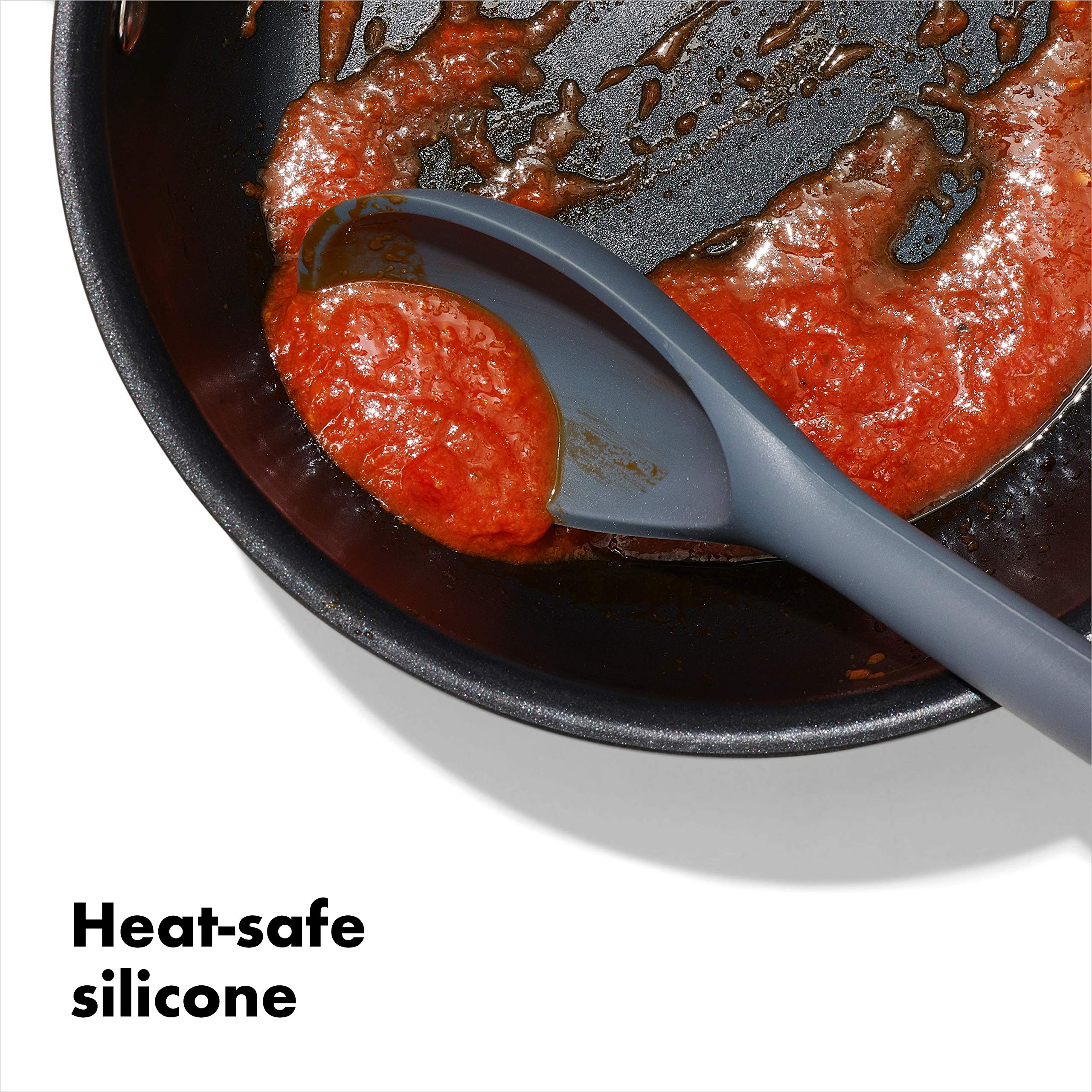 Oxo Good Grips Silicone Spoon,Peppercorn,Us:One Size