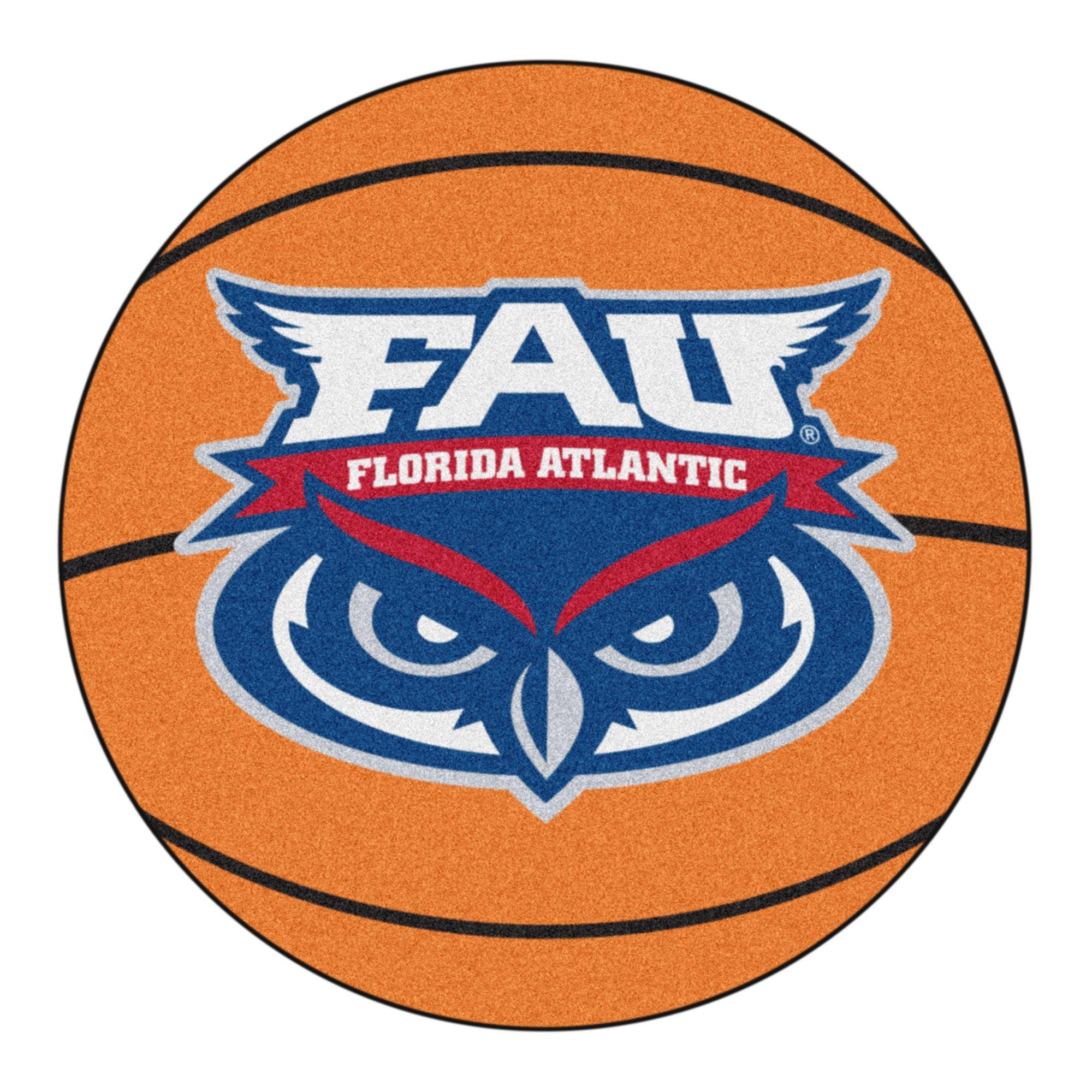 Florida Atlantic University Basketball Rug