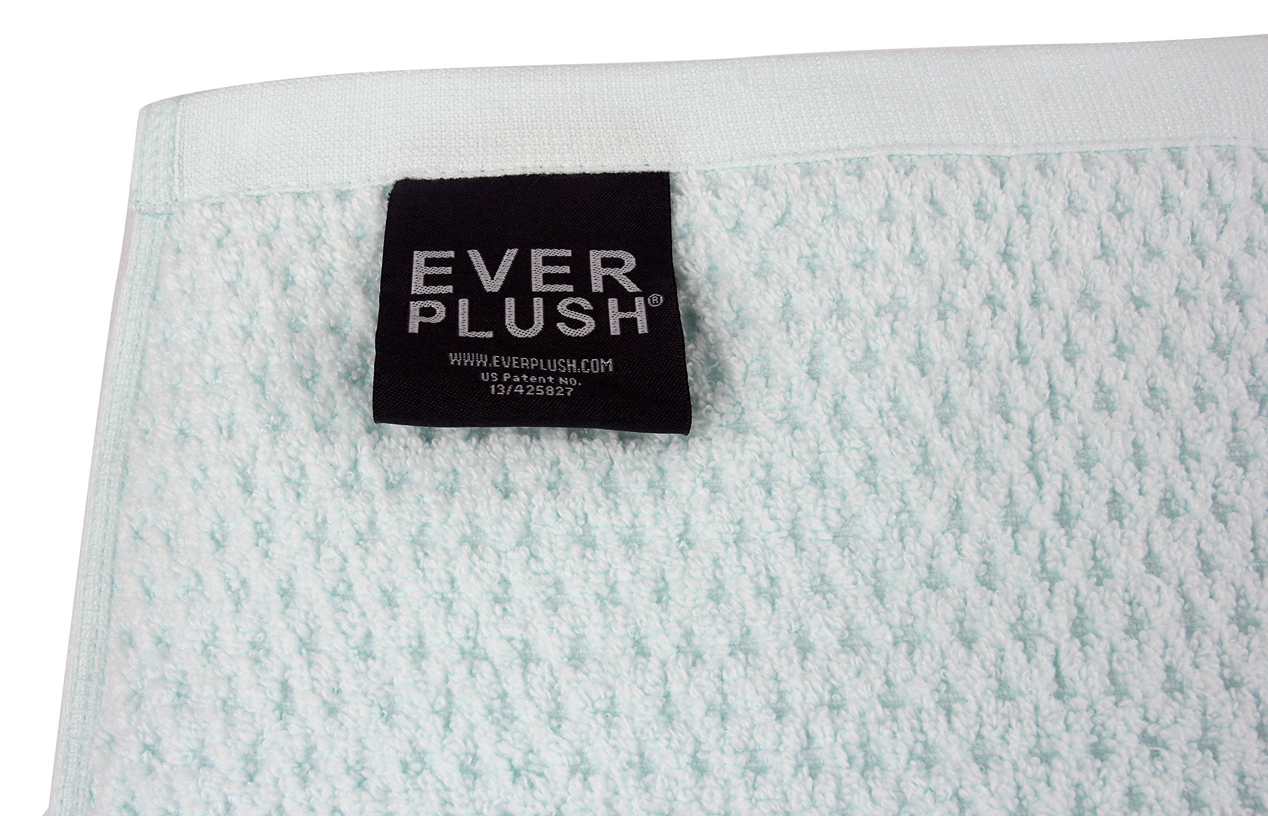 Everplush Hand Towel Set  4 x (16 x 30 in)  Spearmint  4 Count