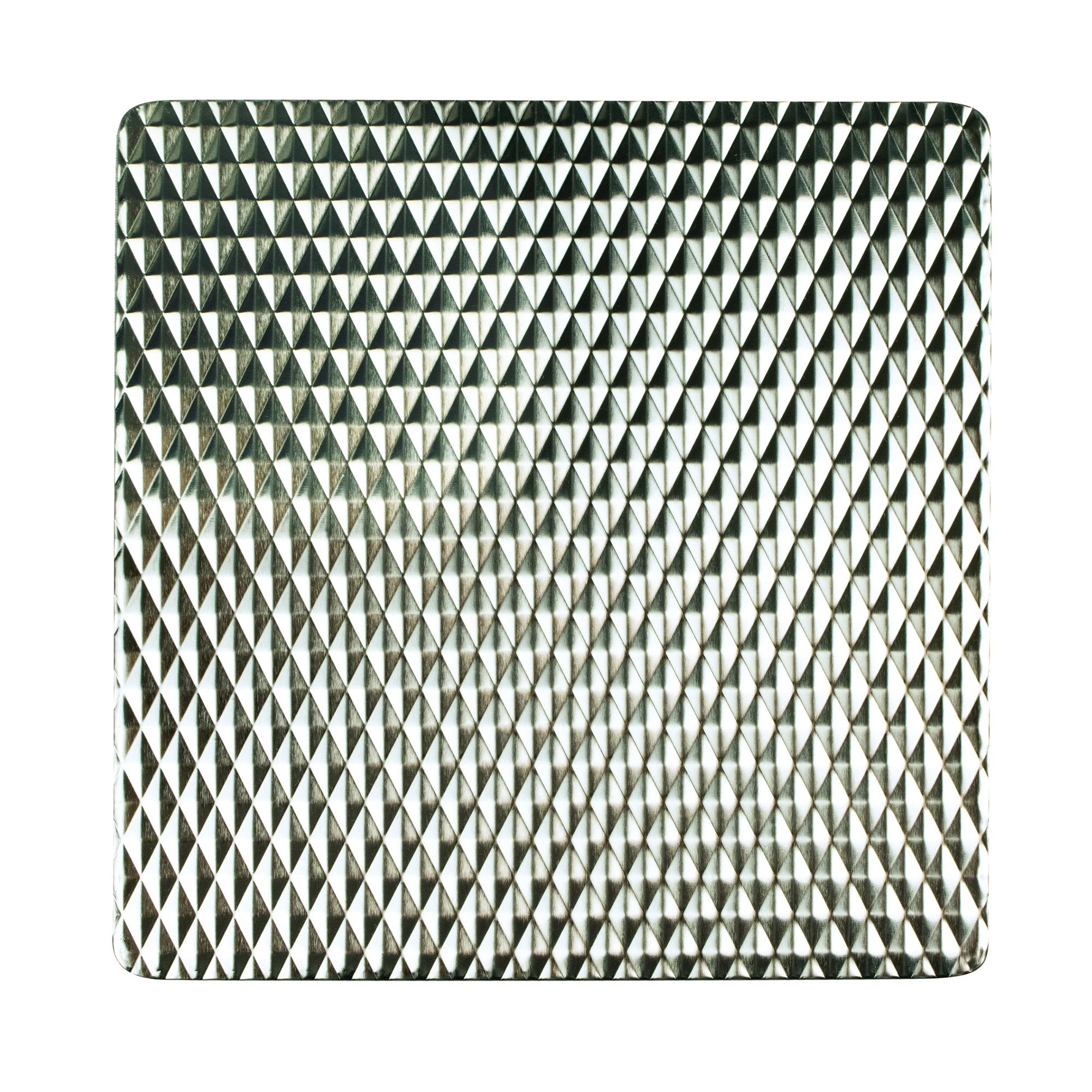 Miles Kimball SilverWare Hot Pad Set of 2, 7" Square, Polyester, Model HP77SWR