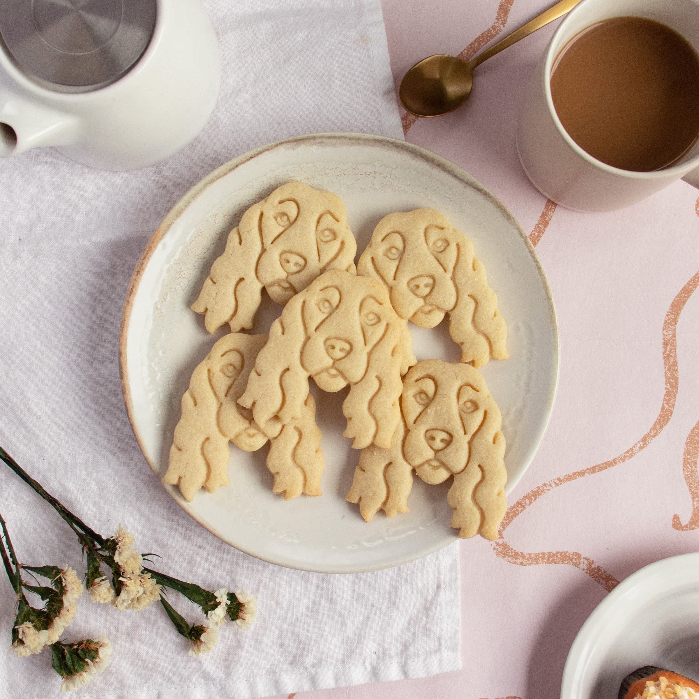 Show Cocker Spaniel Face Cookie Cutter, 1 Piece - Bakerlogy