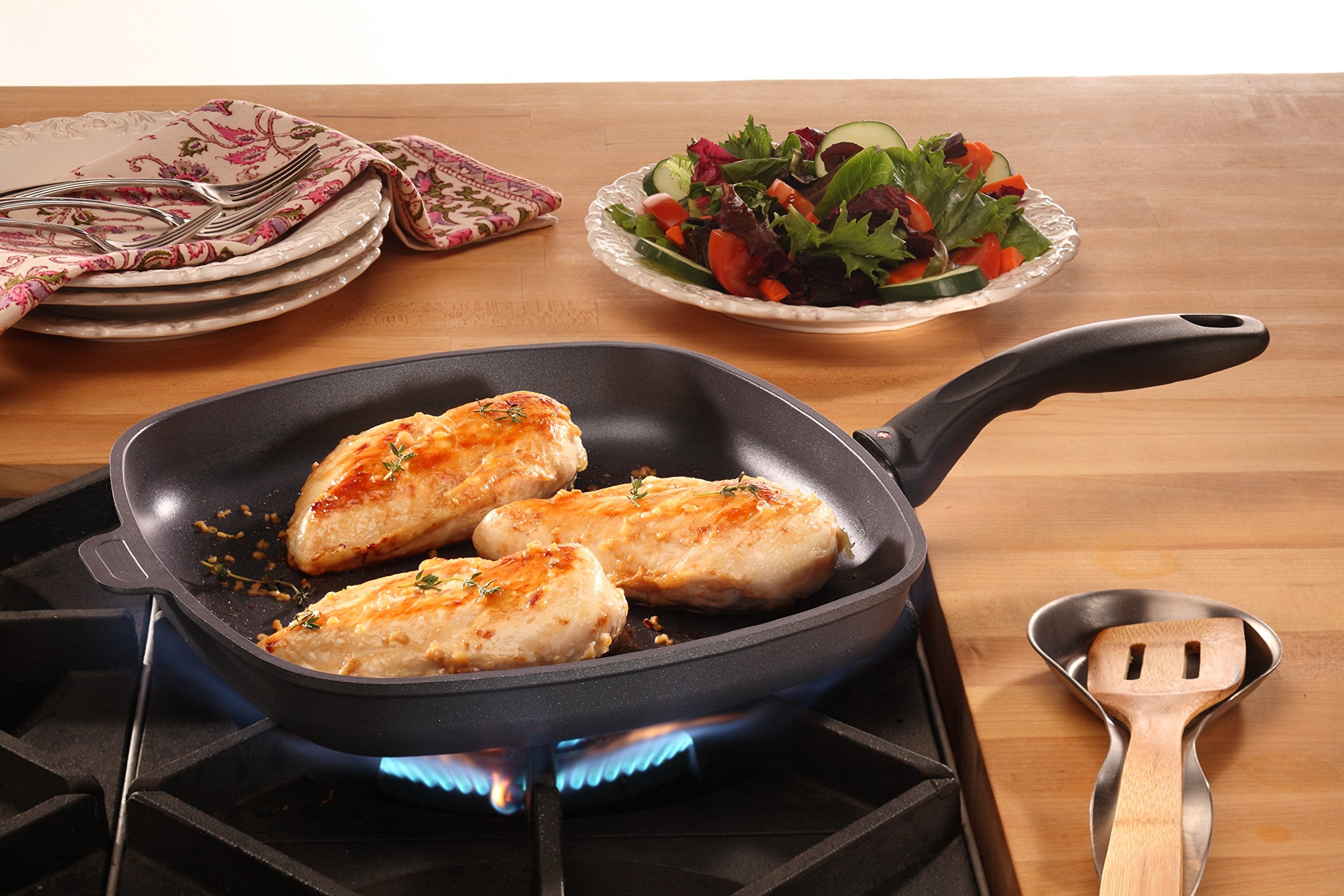 Swiss Diamond Hd Classic Nonstick Square Fry Pan - 11'''' X 11'''' (2.5 Qt)