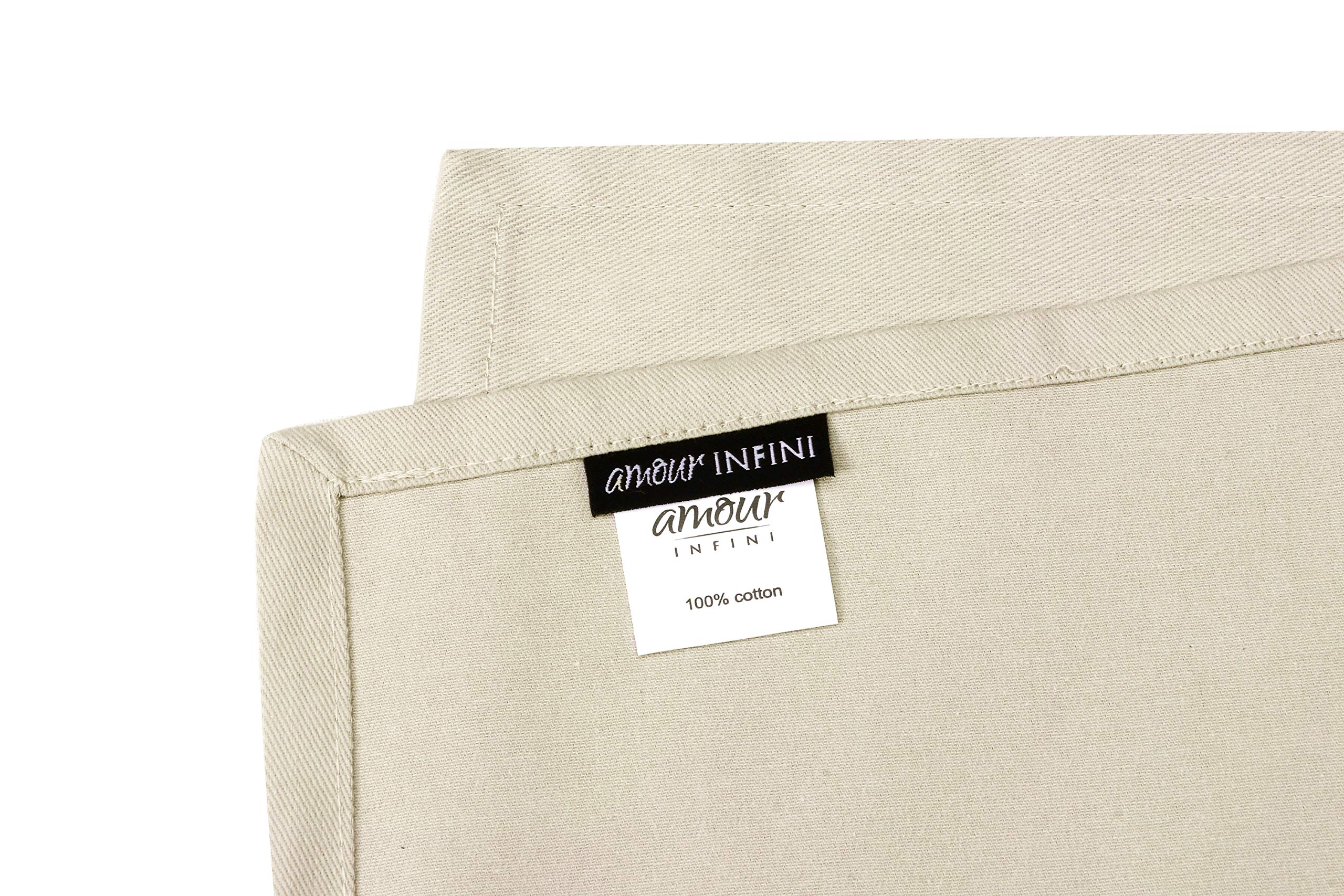 Amour Infini Cotton Cloth Napkins Set Of 12 Washable Soft Premium Hotel Quality 18X18 Inch Dinner Napkin For Fall Thanksgiving A