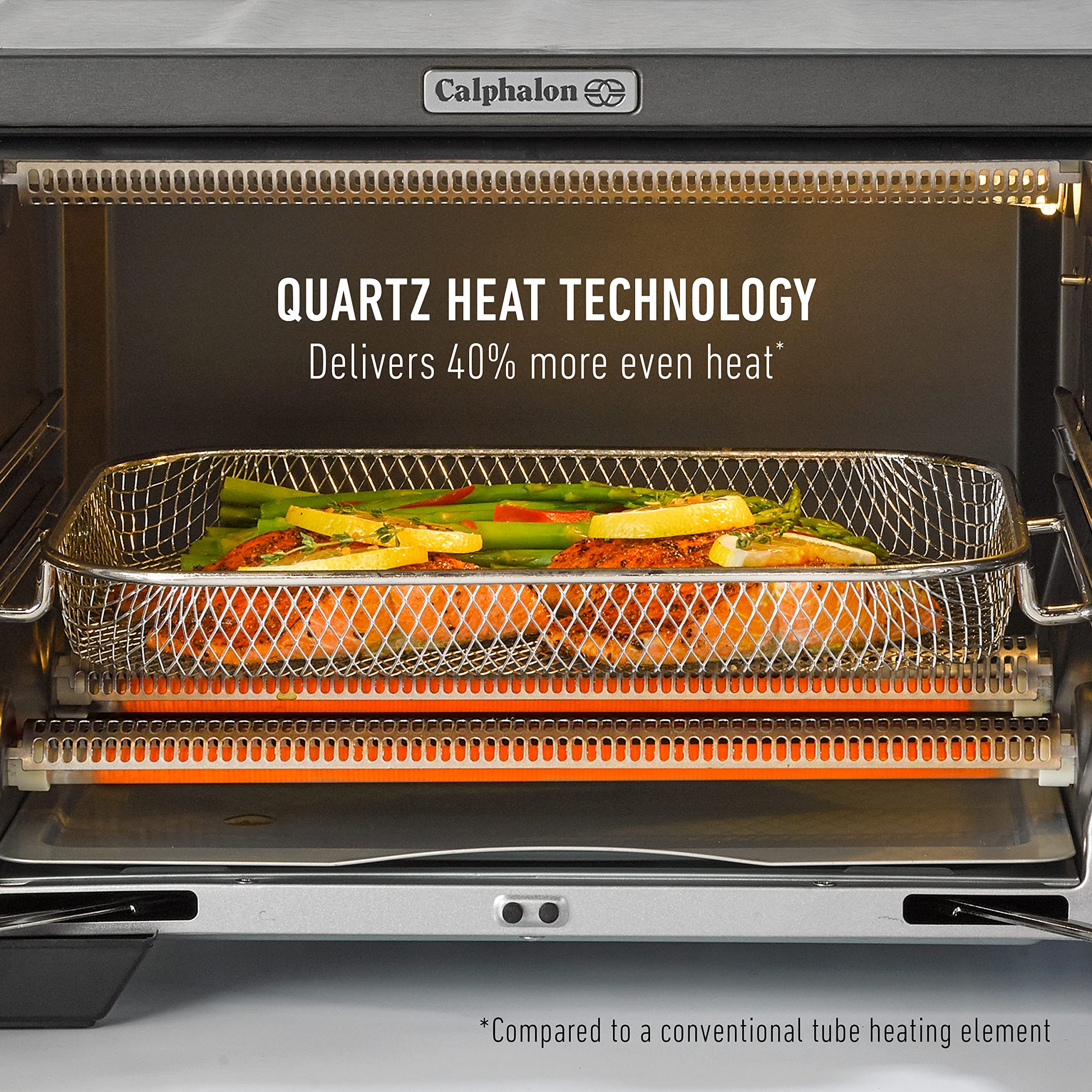 Calphalon Performance Countertop French Door Air Fryer Oven, 11-In-1 Convection Toaster Oven