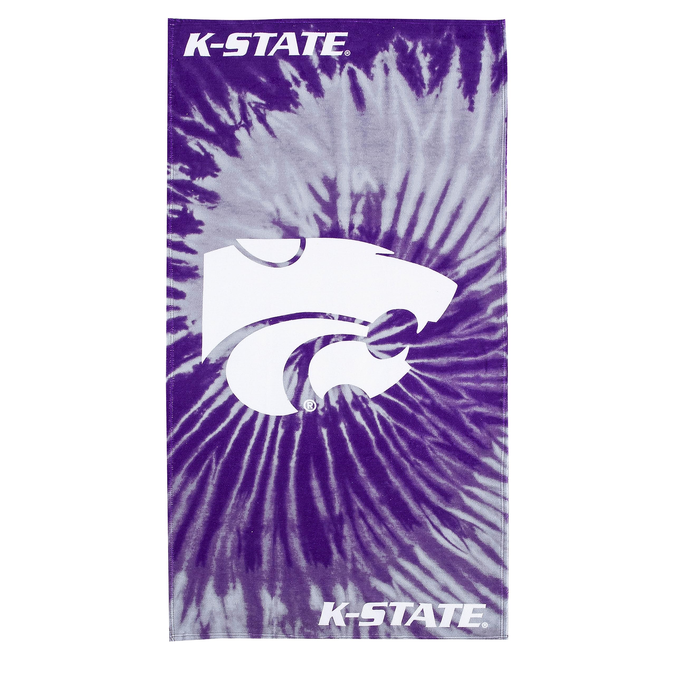 Kansas State Pyschedelic Beach Towel(D0102H94JF7)