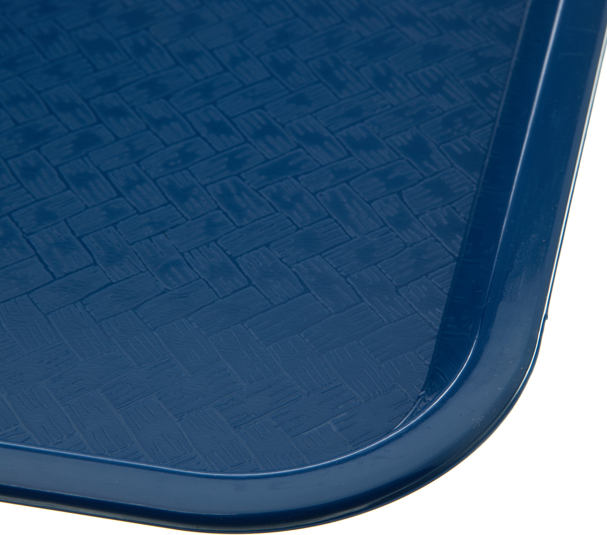Carlisle FoodService Products CT121614 Caf Standard Cafeteria / Fast Food Tray  12'' x 16''  Blue