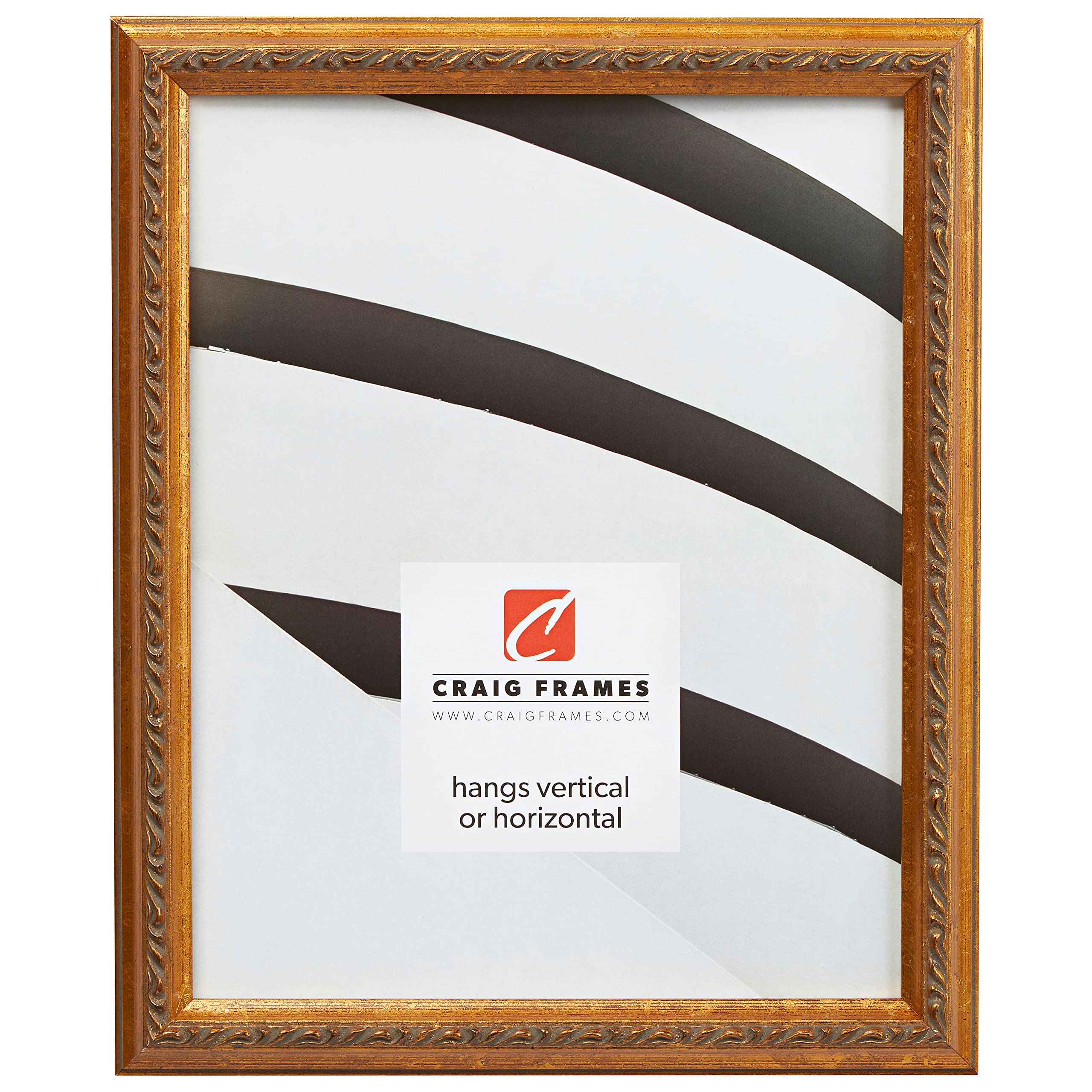 Craig Frames Whittemore, 24x32 Picture Frame, Ornate Gold
