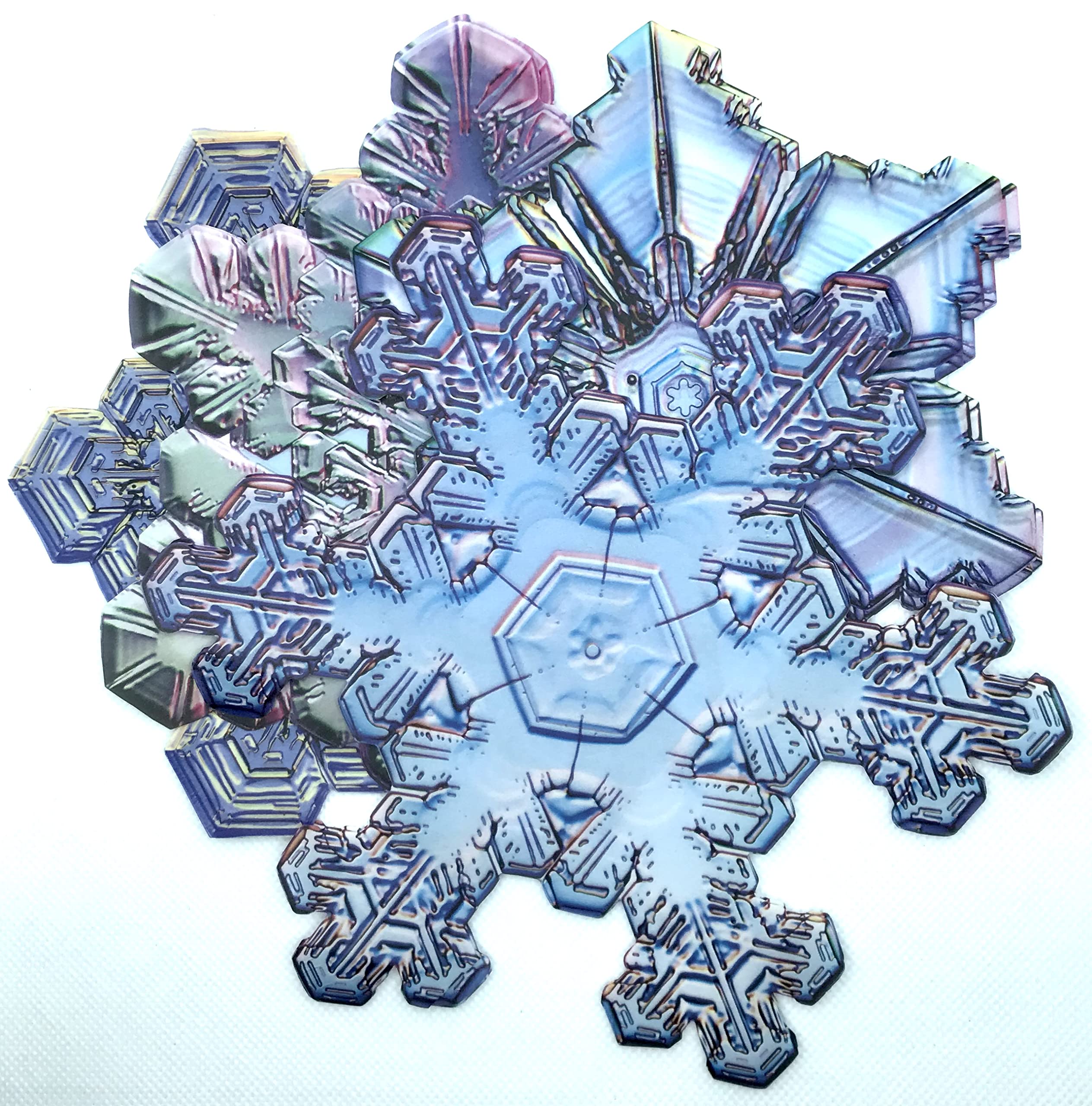 Parchment Paper Leaves For Cheese & Charcuterie Boards - Sisson Distribution Leaves (Pack Of 20) (Snowflakes)