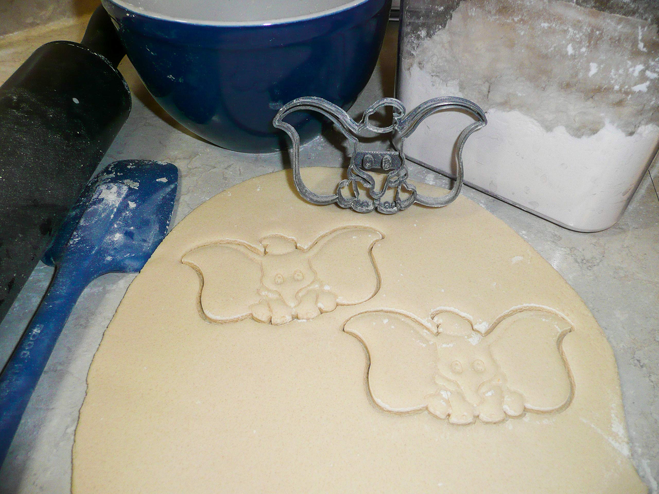 Inspired By Dumbo Circus Elephant Jumbo Jr Kids Movie Character Cookie Cutter Made In Usa Pr988