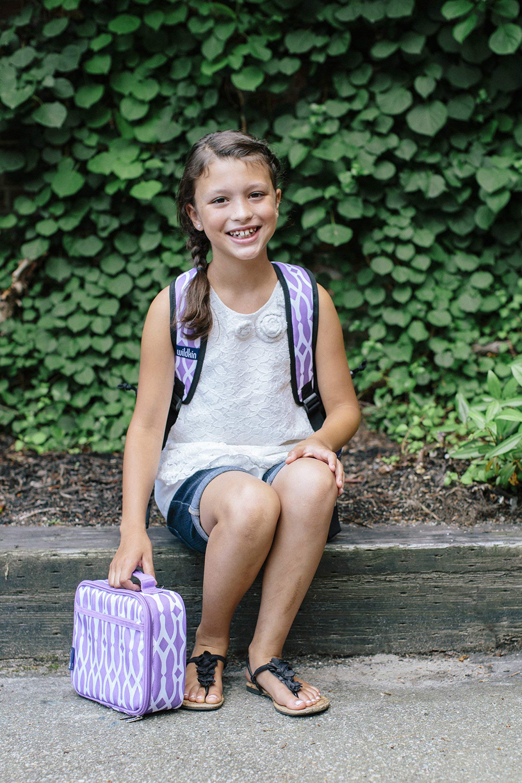 Wildkin Kids Insulated Lunch Box - Durable And Reusable For School & Travel - Owls