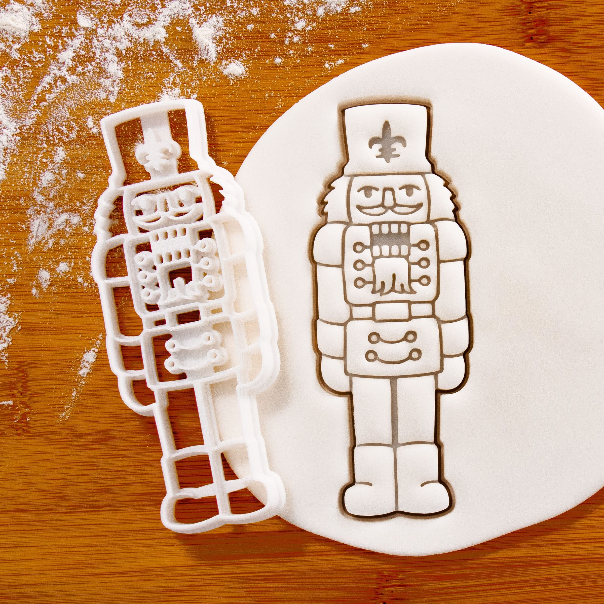 Set Of Mouse King And Nutcracker Cookie Cutters, 2 Pieces - Bakerlogy