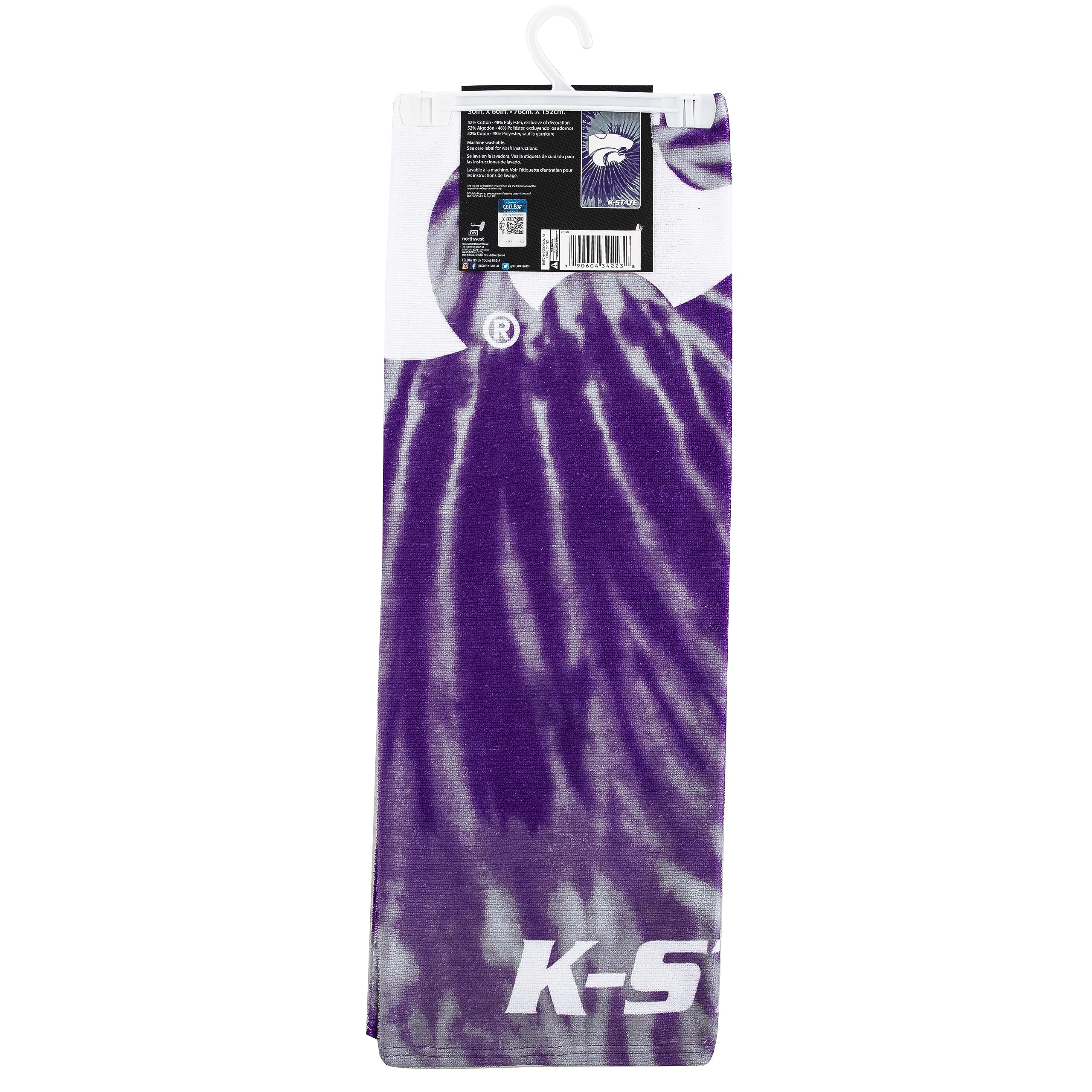 Kansas State Pyschedelic Beach Towel(D0102H94JF7)