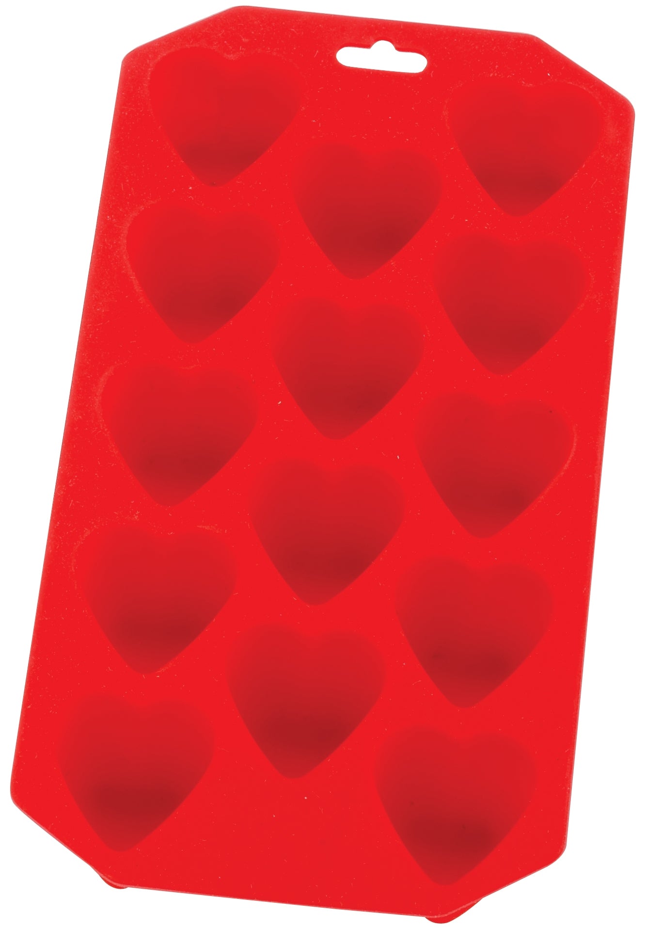 Hic Kitchen Silicone Heart Ice Tray, Chocolate Candy Baking Mold, Non-Stick, Heat-Resistant, Makes 14 Hearts