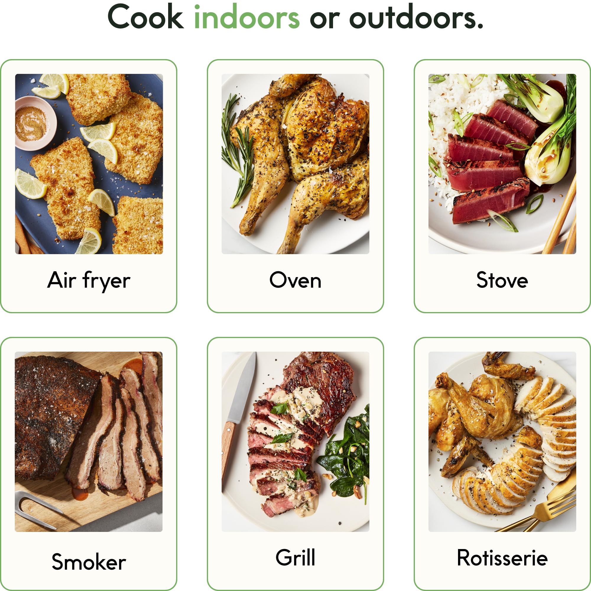 Chef Iq Sense Smart Wireless Meat Thermometer With 2 Ultra-Thin Probes, Unlimited Range Bluetooth Meat Thermometer, Digital Food