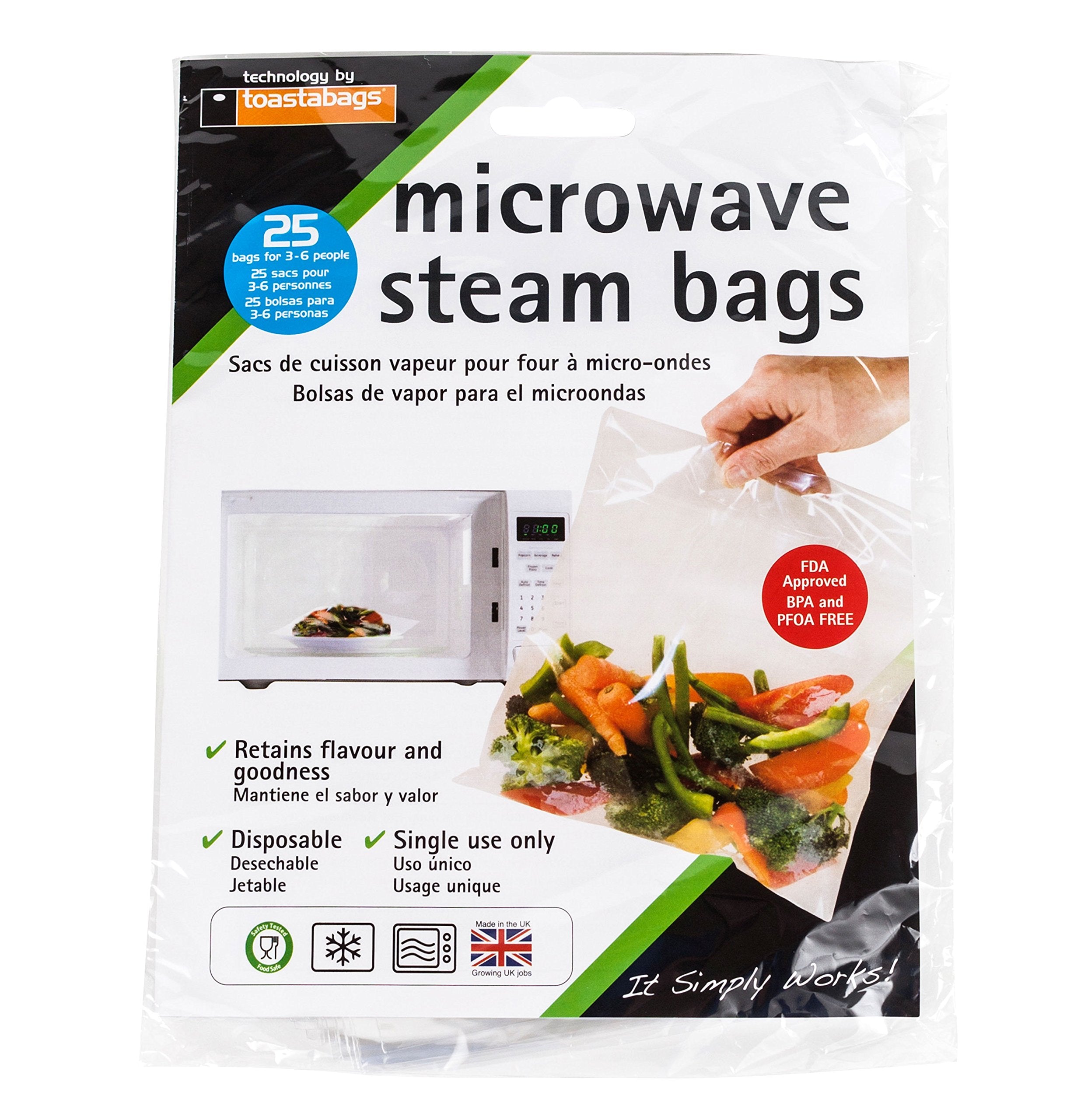 Planit Products Microwave Steam Bags, 1 Ea