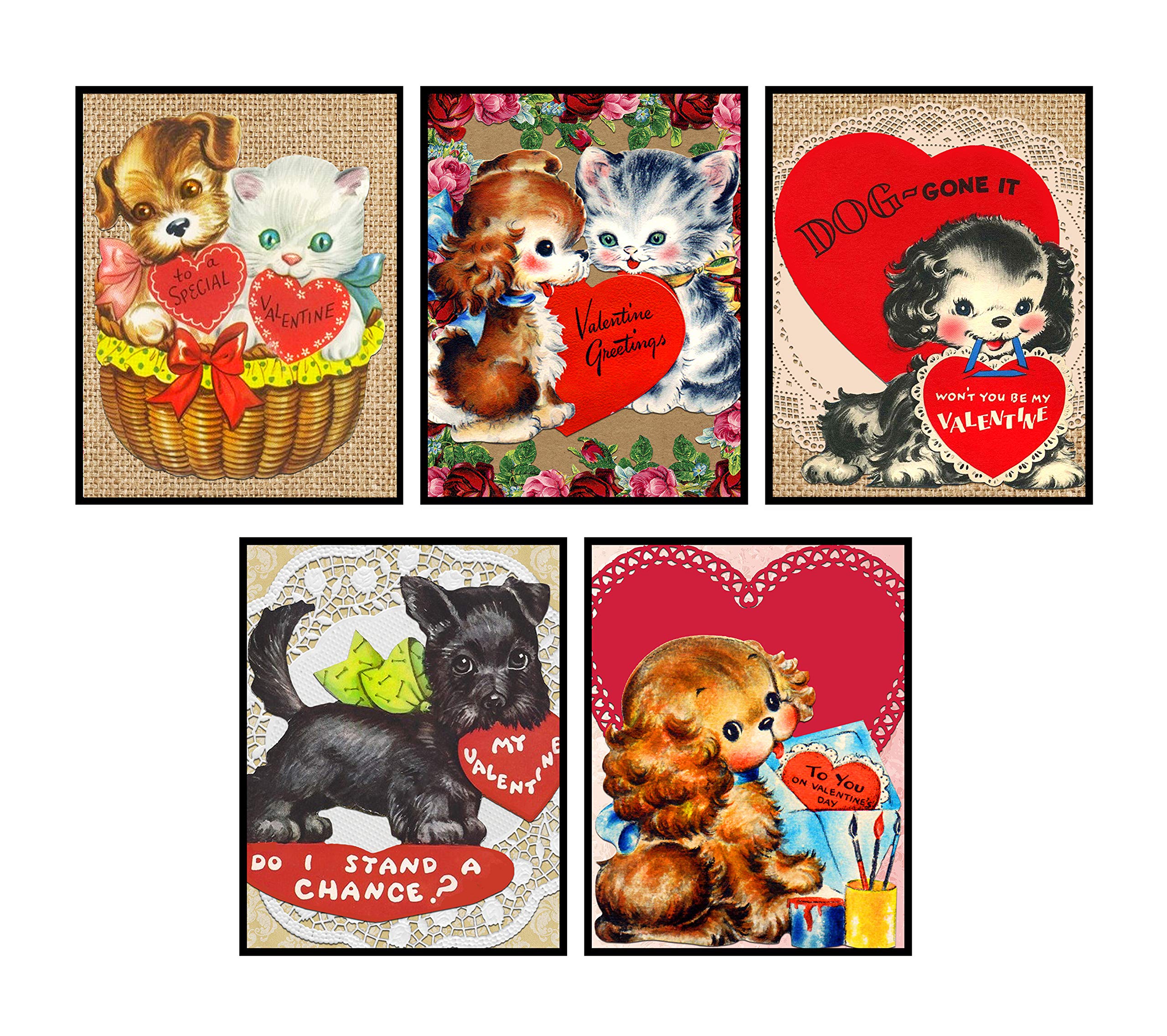 Silly Goose Gifts Valentine'S Day Art Print Wall Art Sets (Animal)
