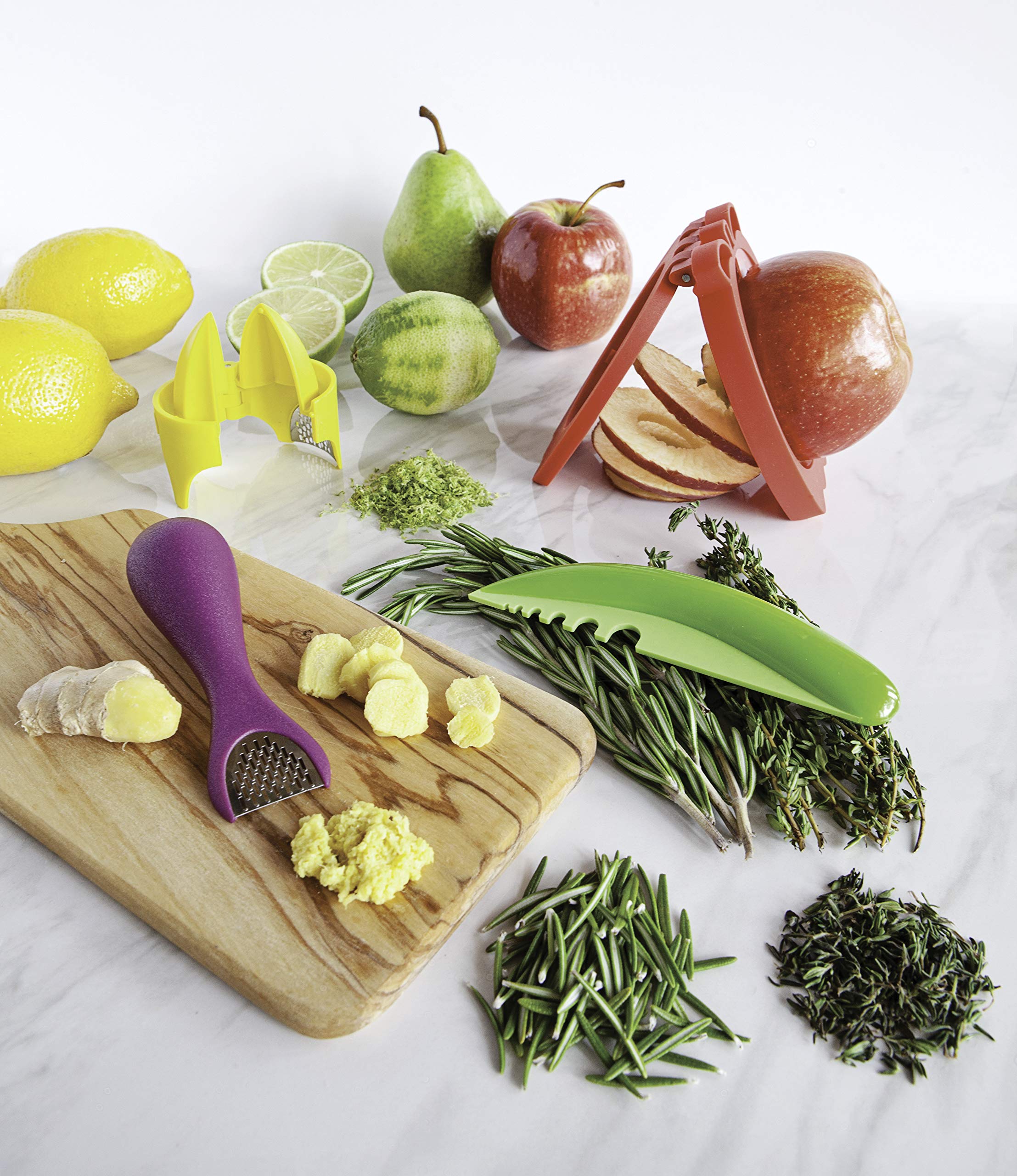 Talisman Designs Apple Spiralizer & Corer - Great For Pears & Apples, Safe Detachable Handle, Dishwasher Safe, Versatile For Sna