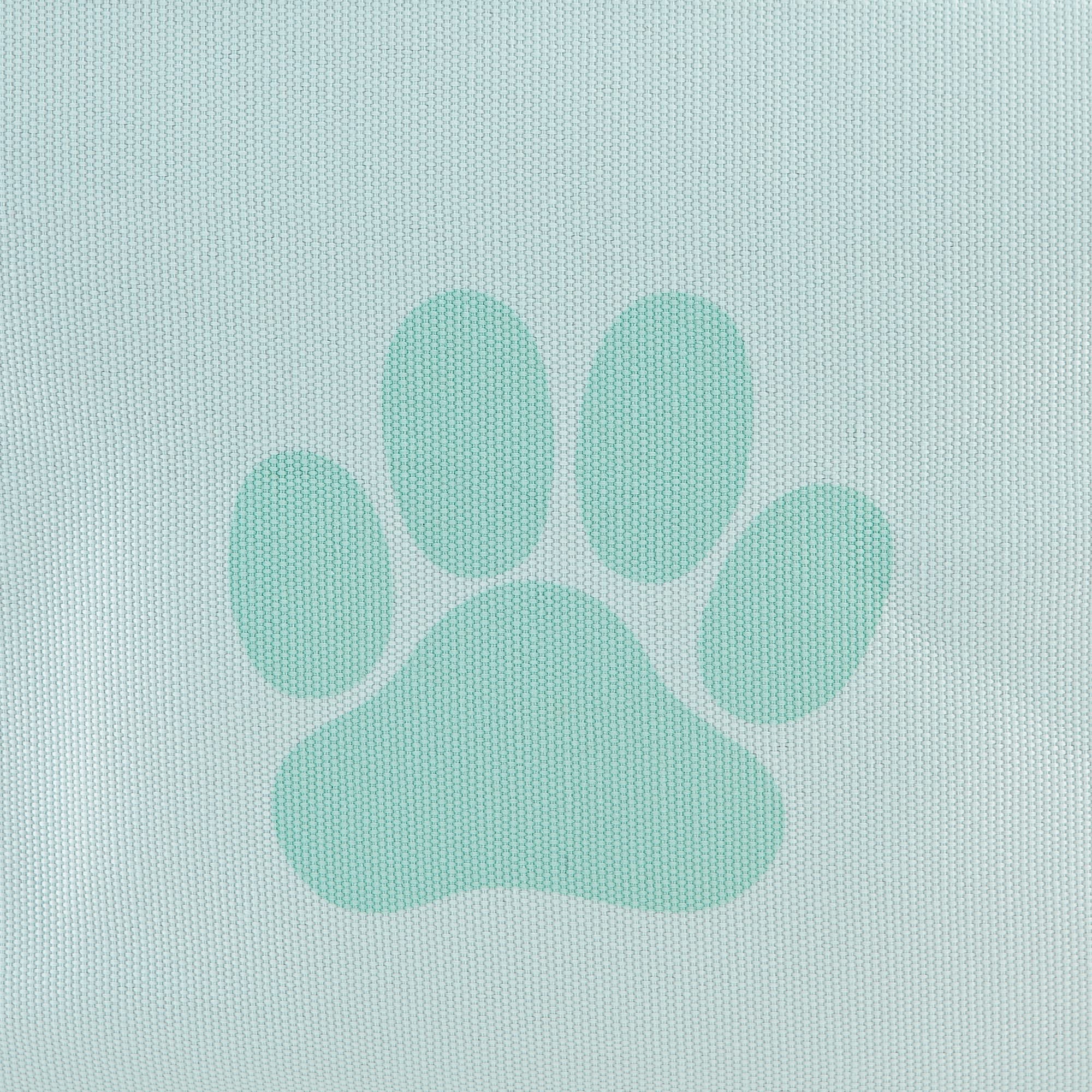 Bone Dry Pet Storage Collection Collapsible Bin  Small Rectangle  Aqua
