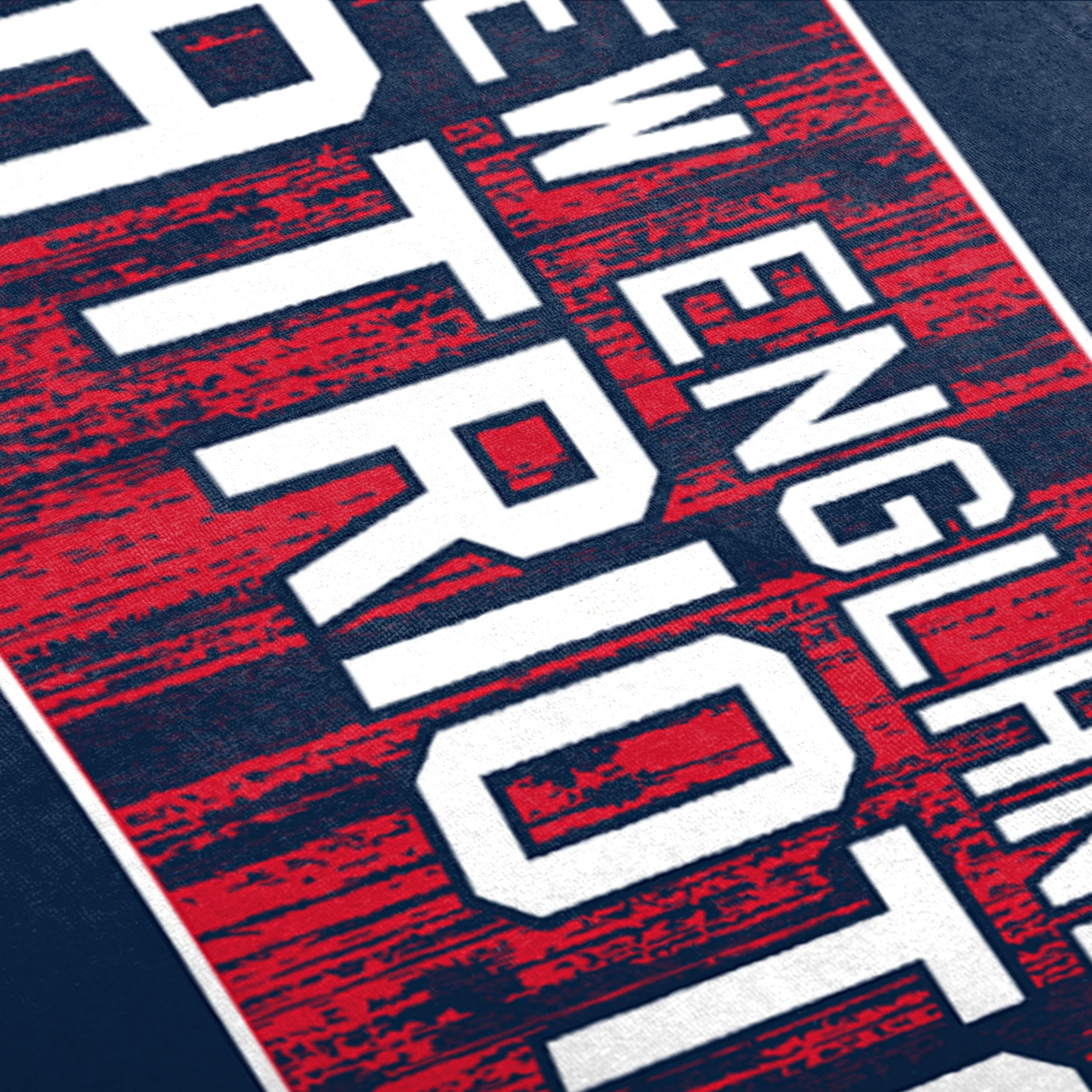 New England Patriots Nfl Big Logo Beach Towel