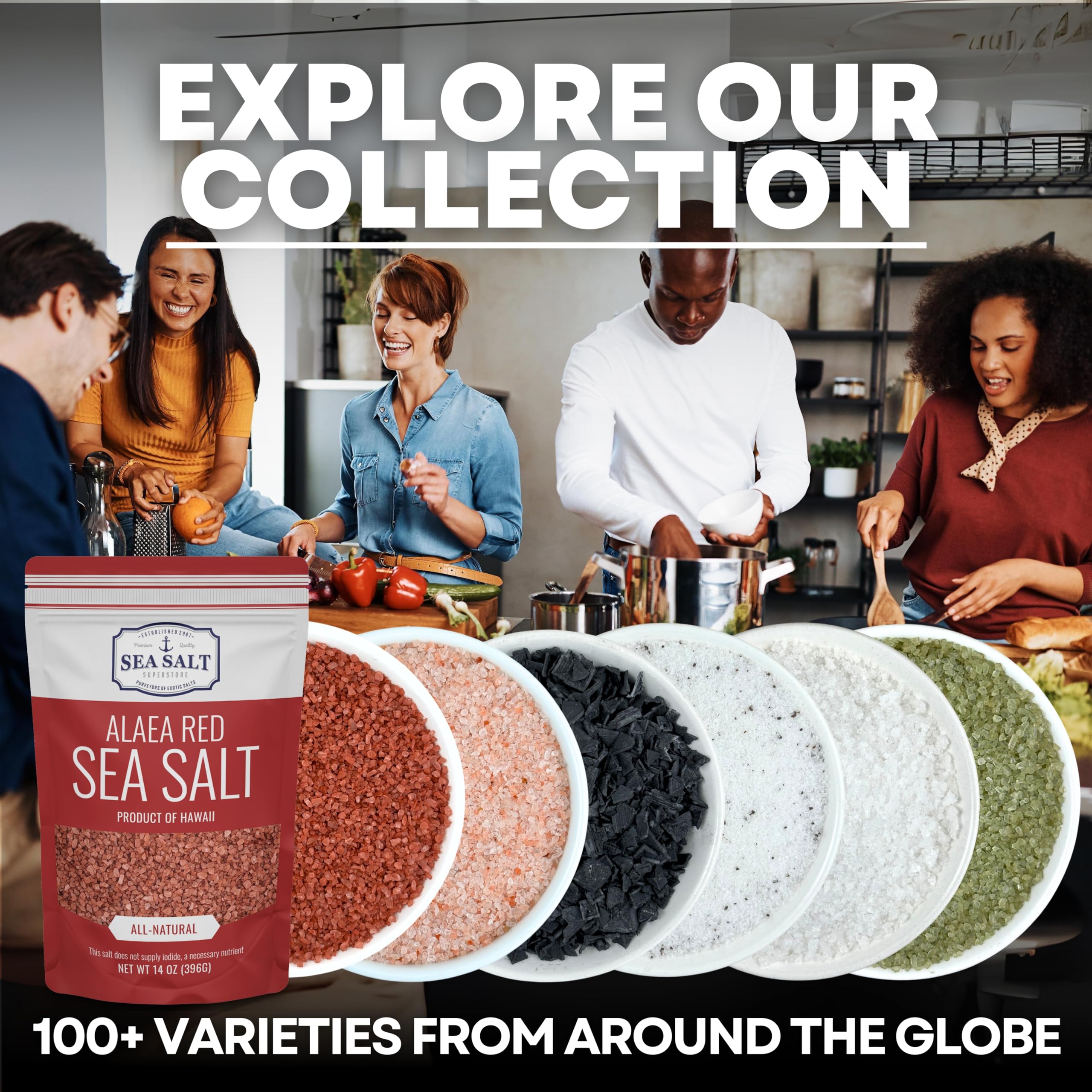 Ice Cream Salt, Rock Salt For Ice Cream Making, Universally Compatible Coarse Sea Salt And Non-Iodized Salt For All Ice Cream Ma