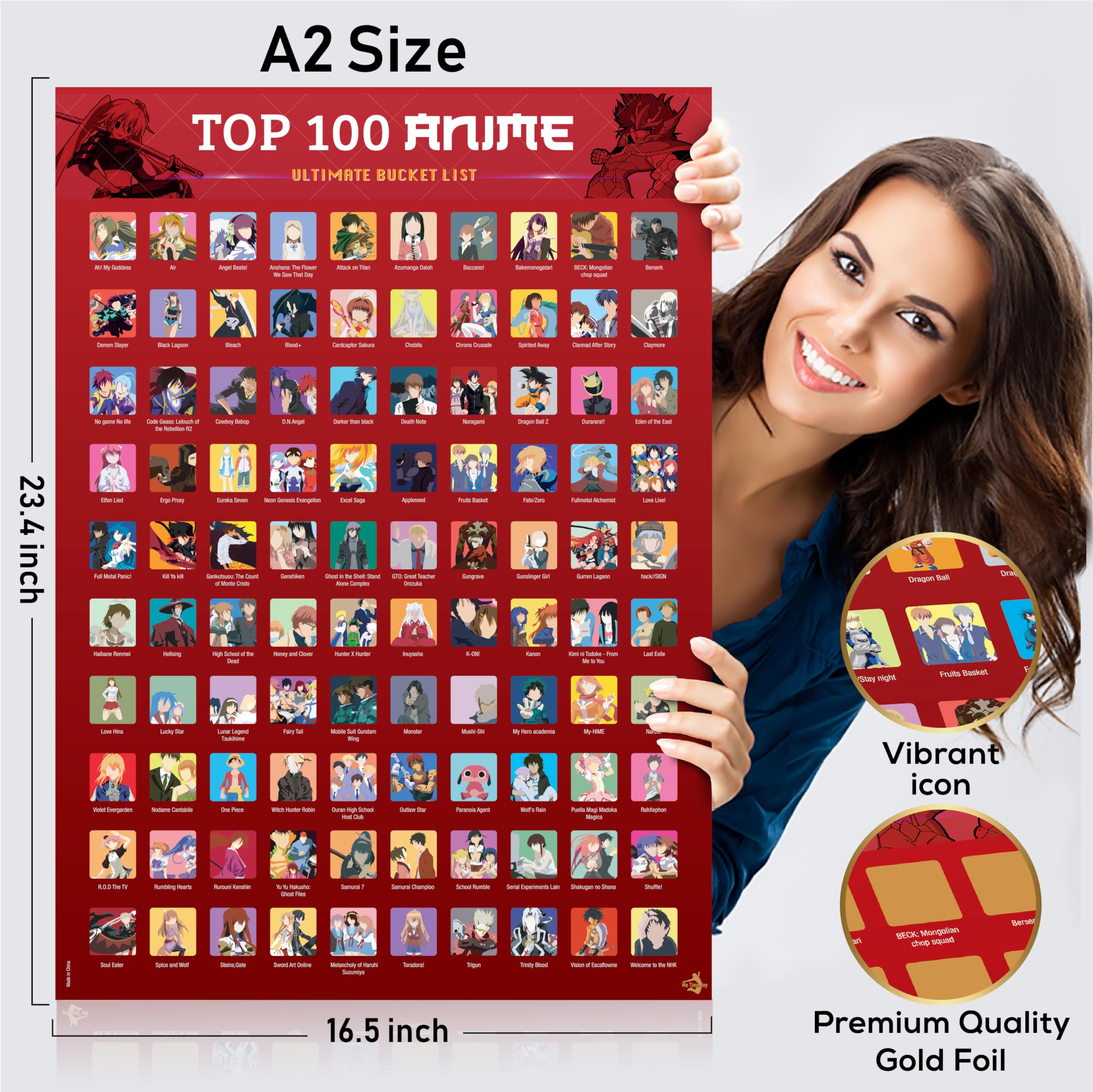 Me Time Joy The Original 100 Date Ideas Scratch Off Poster - Couples Gift - Date Night Bucket List For Couples Adventure Challen