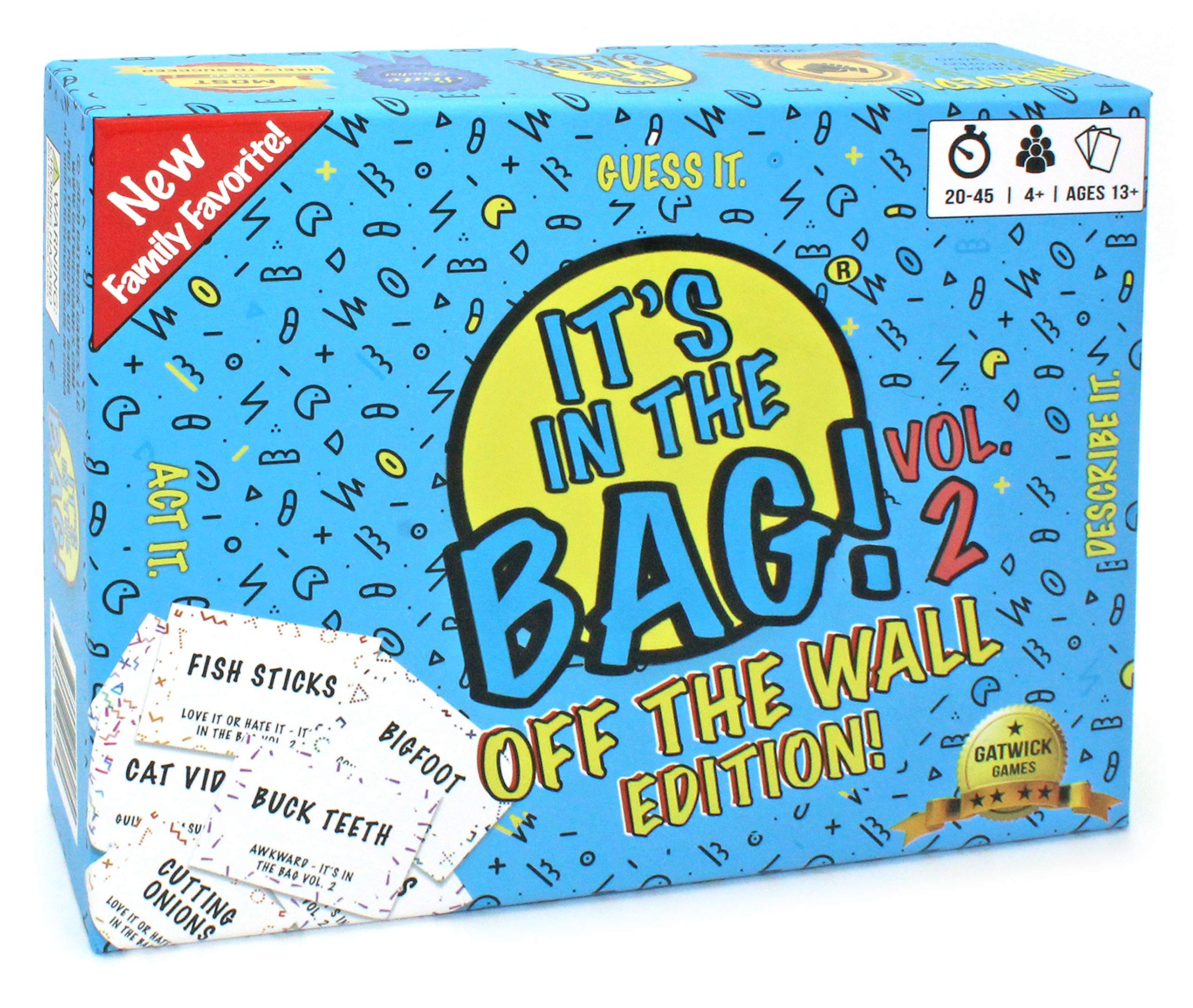 Its In The Bag! - Party Game Will Have You Laughing Hysterically - Like Charades On Steroids For Family And Adults - Easy To Lea