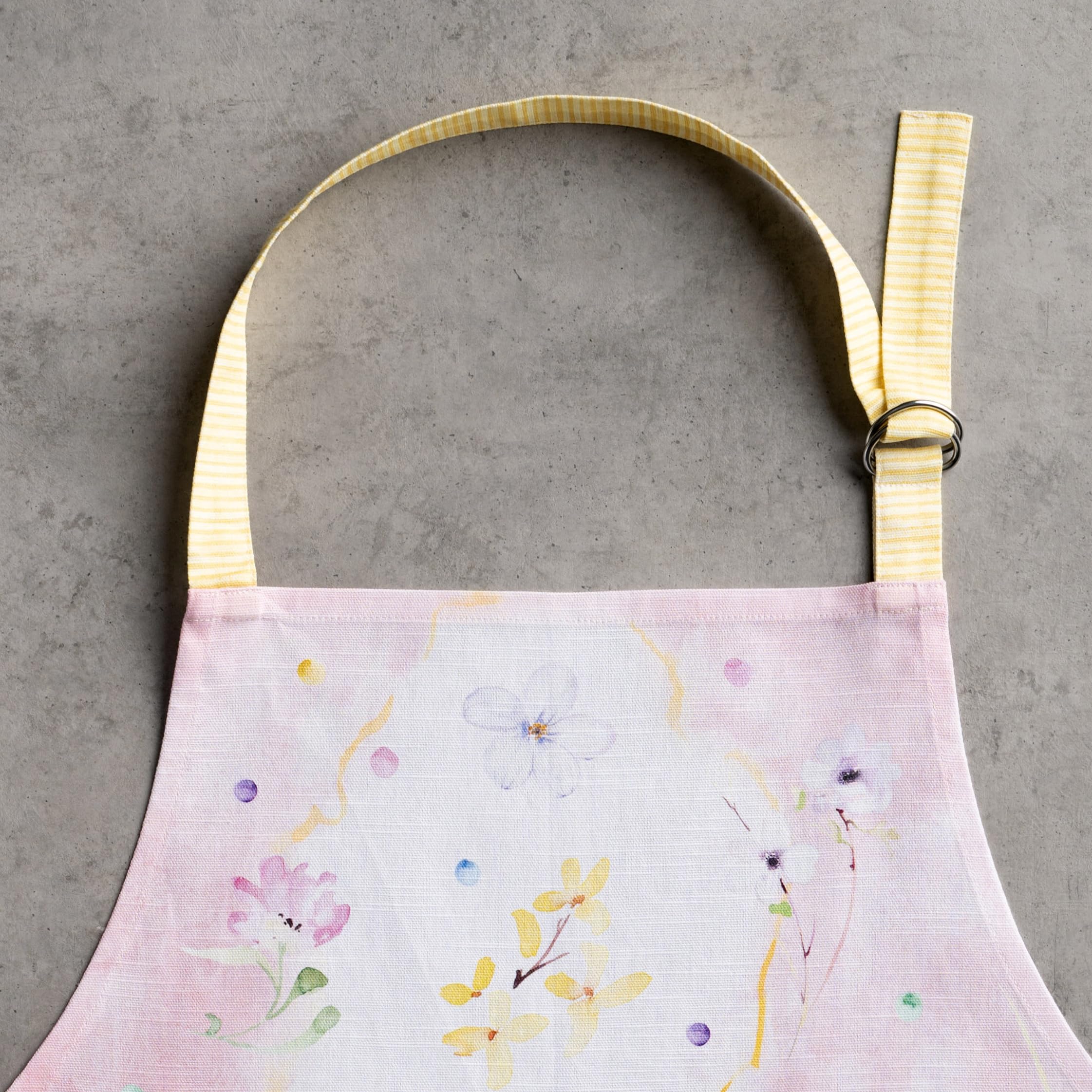 Maison D' Hermine Apron 100% Cotton 27.50''X31.50'' 1 Piece Adjustable Neck Strap Apron With Center Pocket For Mother'S Day Gift