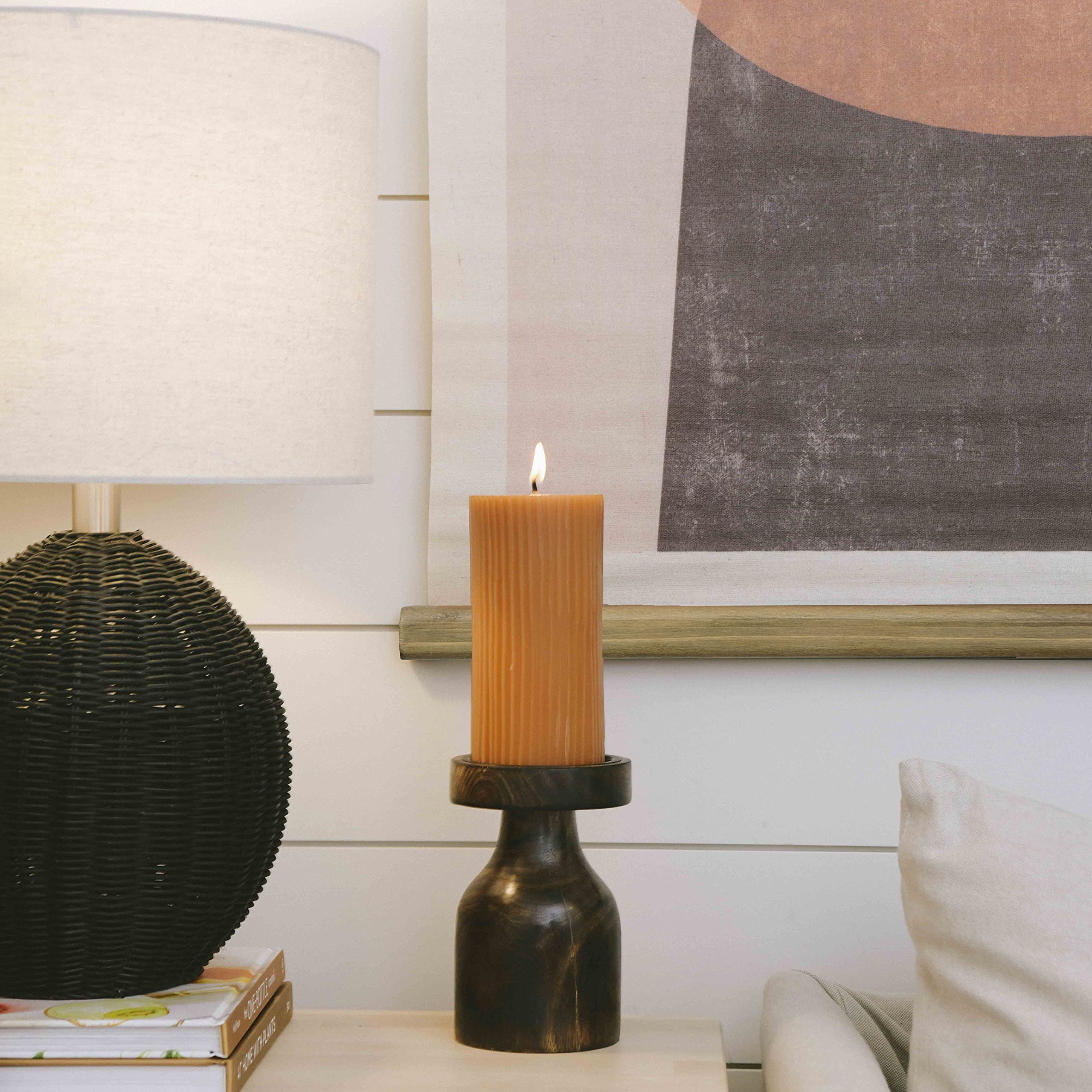 Main + Mesa Canvas Scroll Abstract Wall Decor