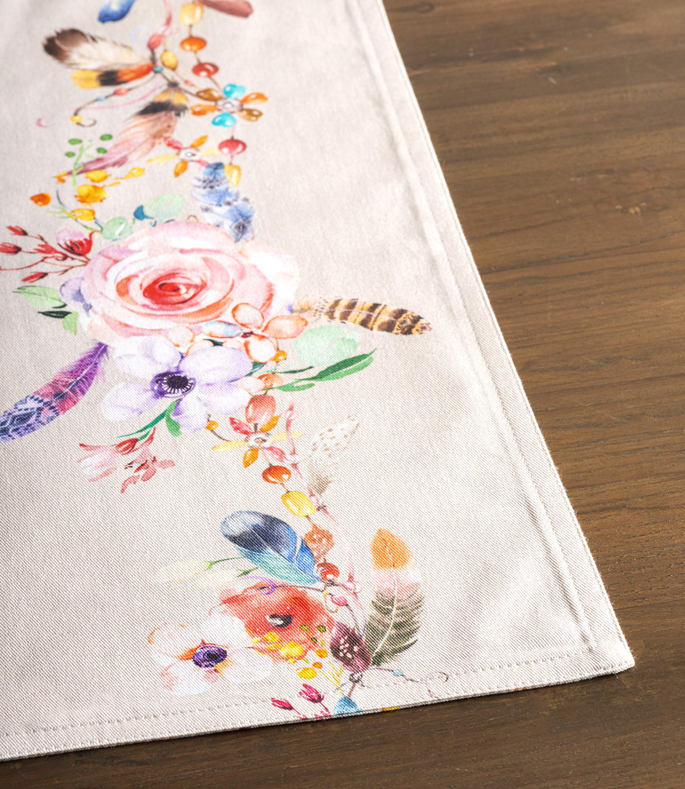 Maison D' Hermine Placemats 100% Cotton Set Of 4 Dinner Placemat, Decorative Washable Cloth Placemat, Dining, Buffet Parties & C
