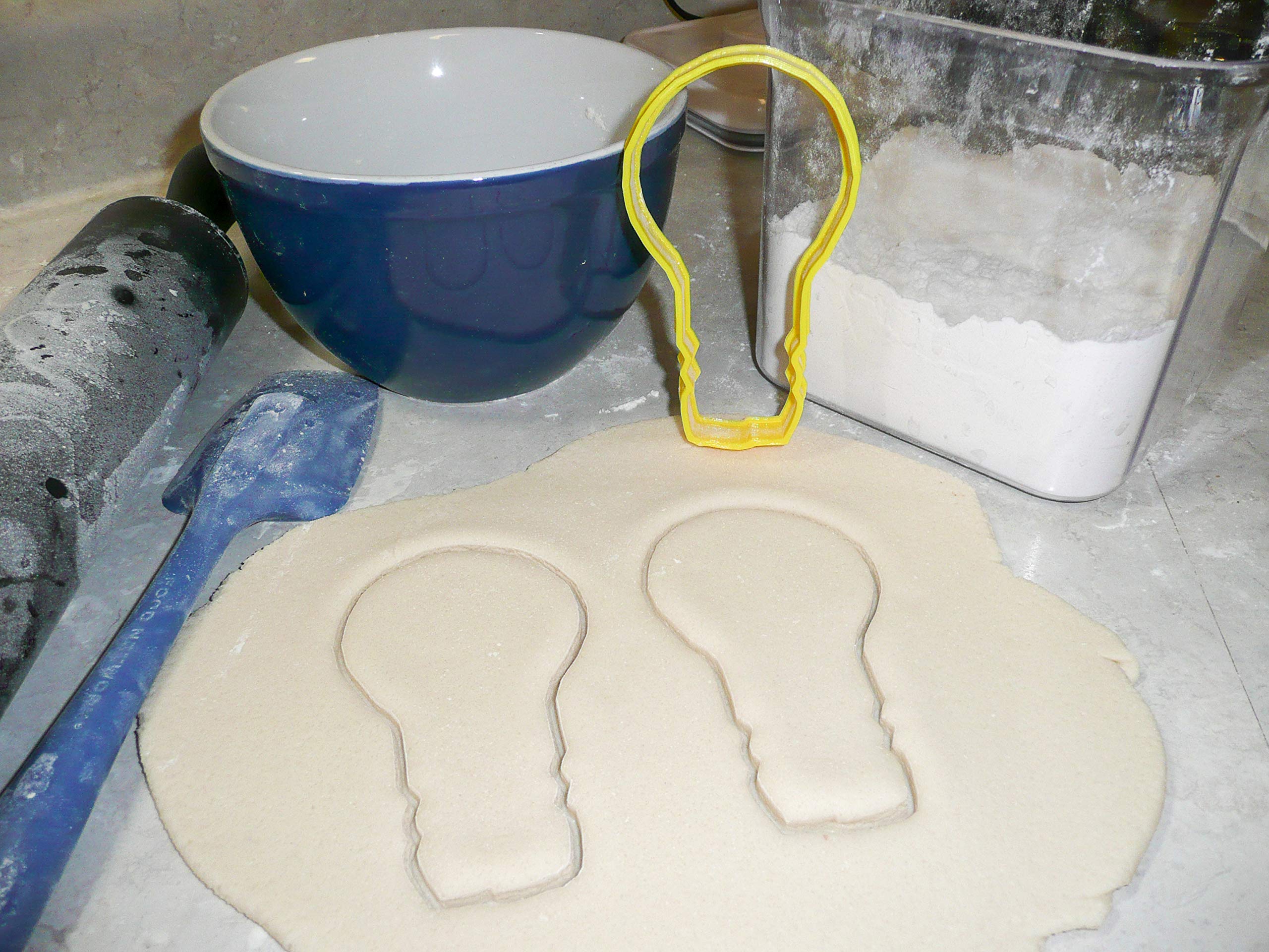 Light Bulb Outline Cookie Cutter Made In Usa Pr247