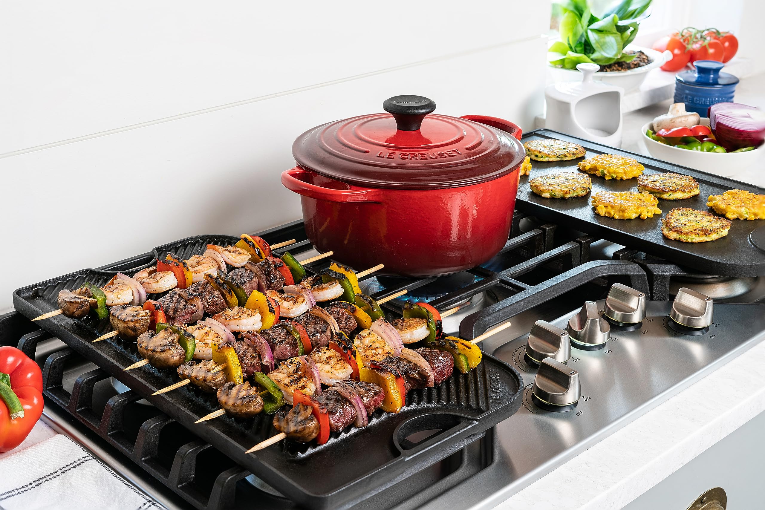 Le Creuset Stoneware Butter Crock, 6 Oz., Marseille