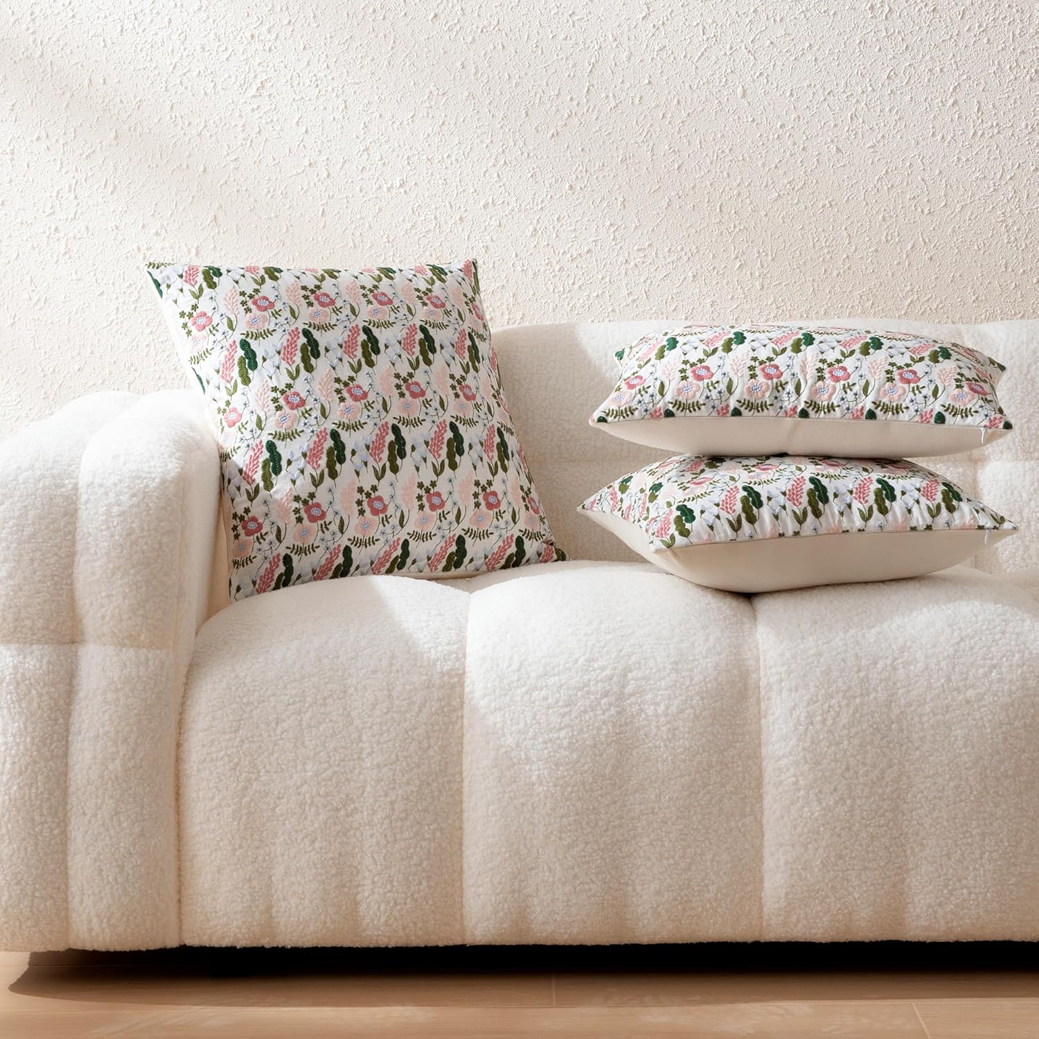 Modern Rustic Farmhouse Style Throw Pillow Covers