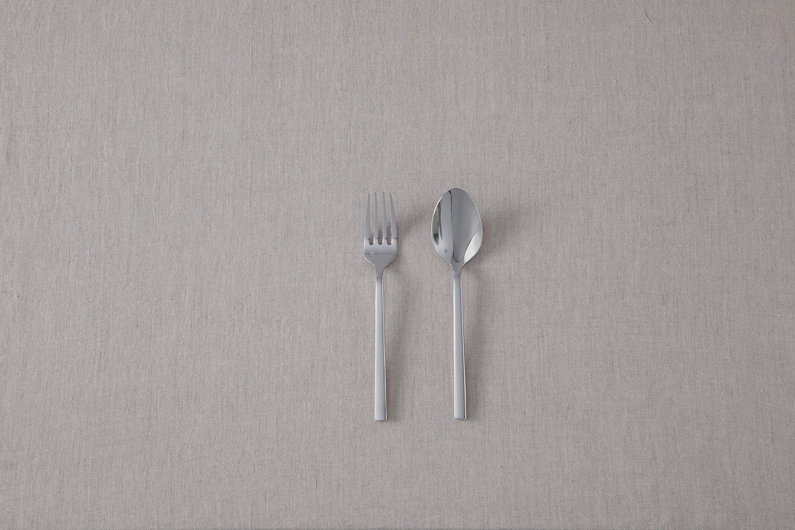 Fortessa Arezzo 18/10 Stainless Steel Serving Set, 9.25''