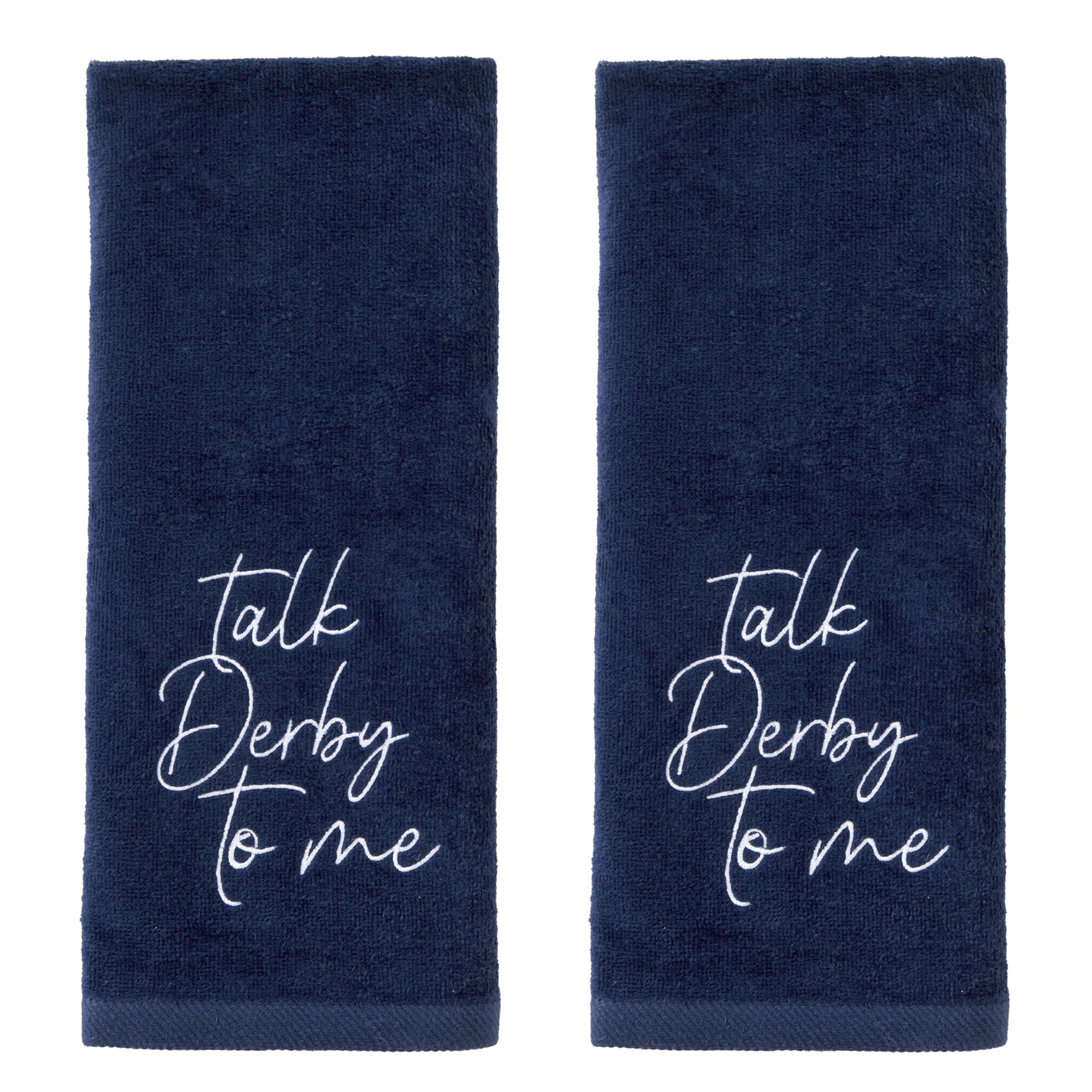 Skl Home Talk Derby Hand Towel (2-Pack)