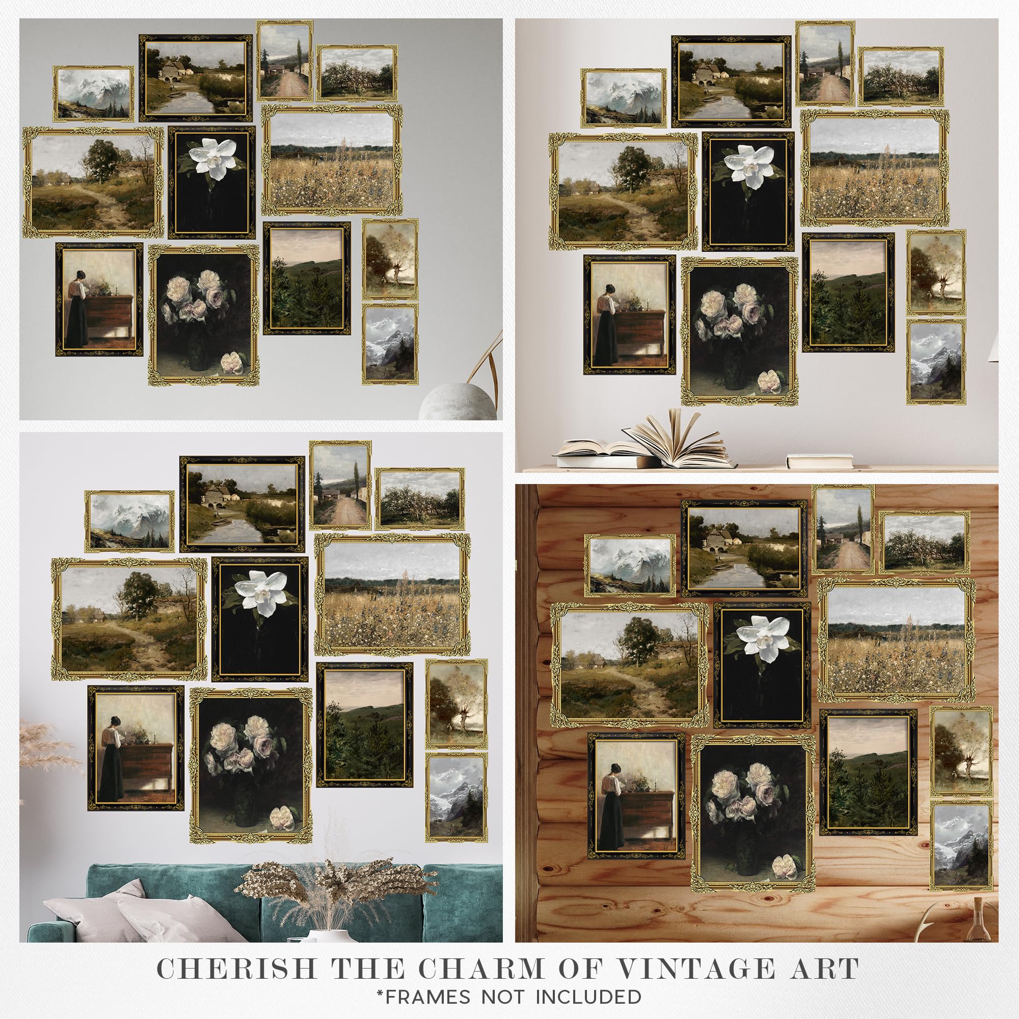 Insire Vintage Art Prints, Vintage Prints Wall Art, Vintage Wall Prints, Vintage Posters For Room Aesthetic, Vintage Pictures, V