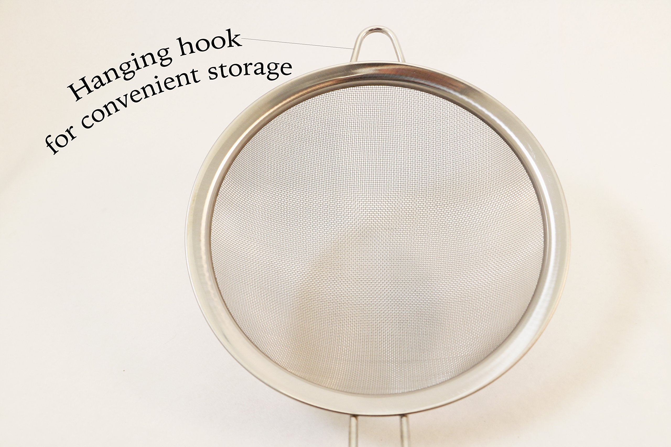 Excelsteel Mesh Set Strainer, 4''/ 6.5''/ 8''